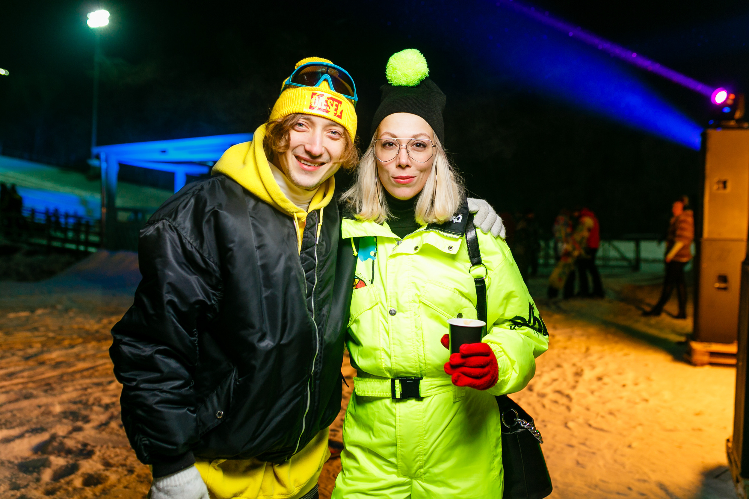 Фото спортивных событий Днепр. Ночные катания Лавина Днепр