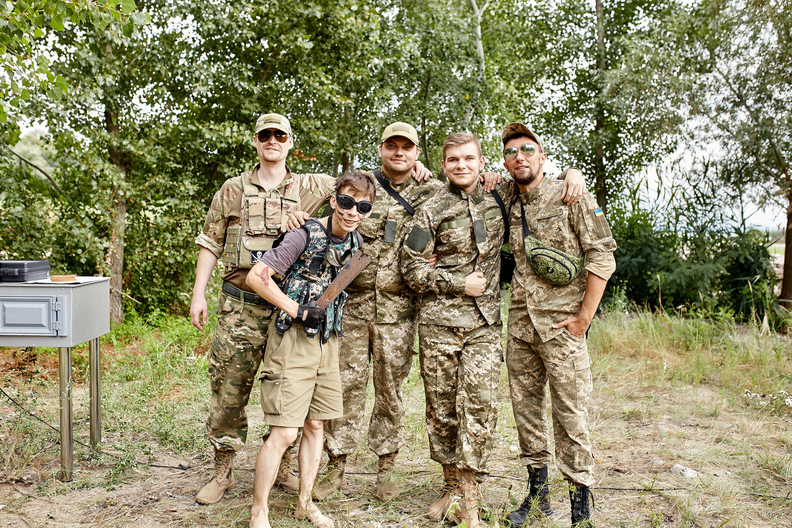 Репортажна фотосессія тимбілдингу для компанії Метінвест Інжинірінг