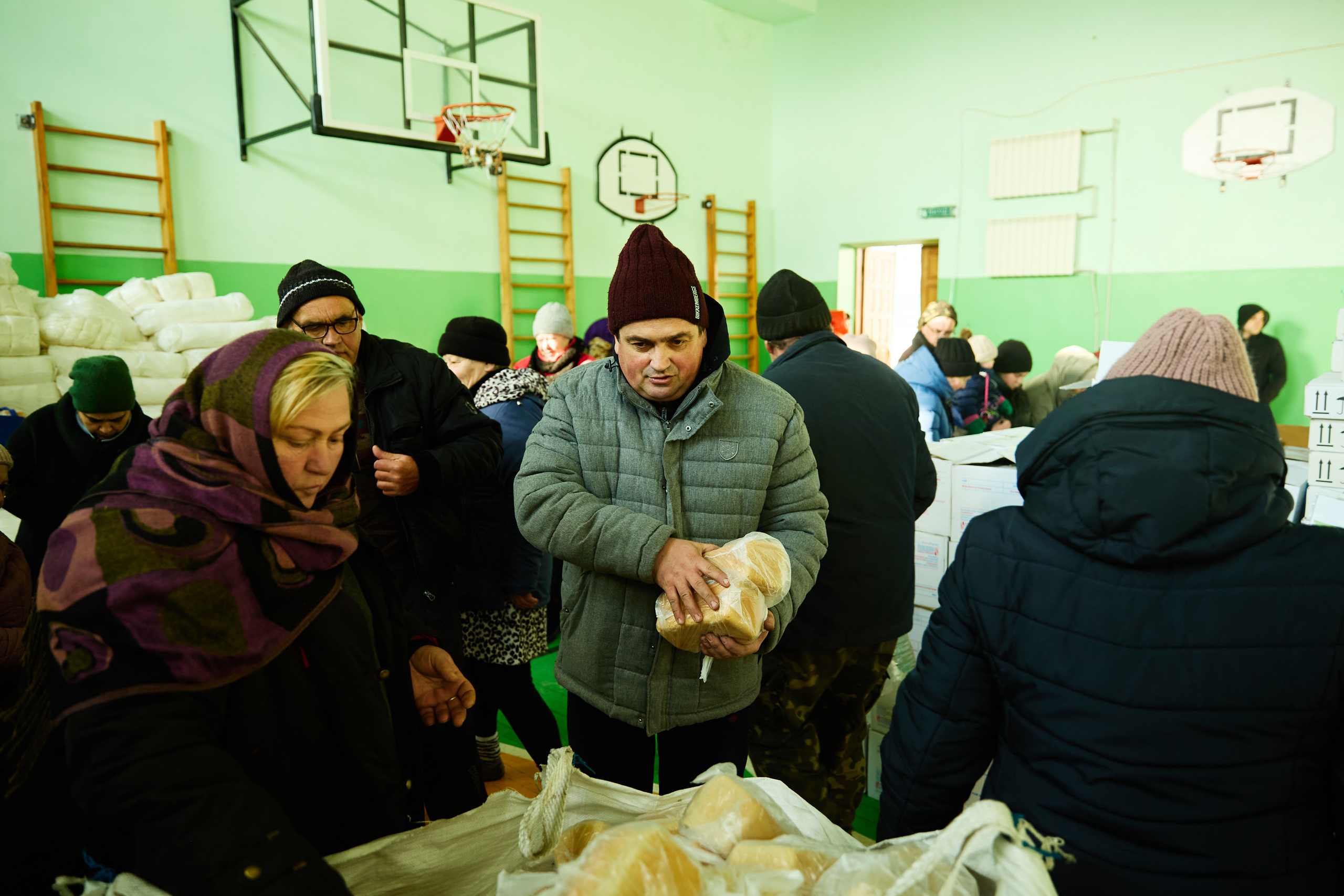 Высокополье Херсонская область. Гуманитарная помощь