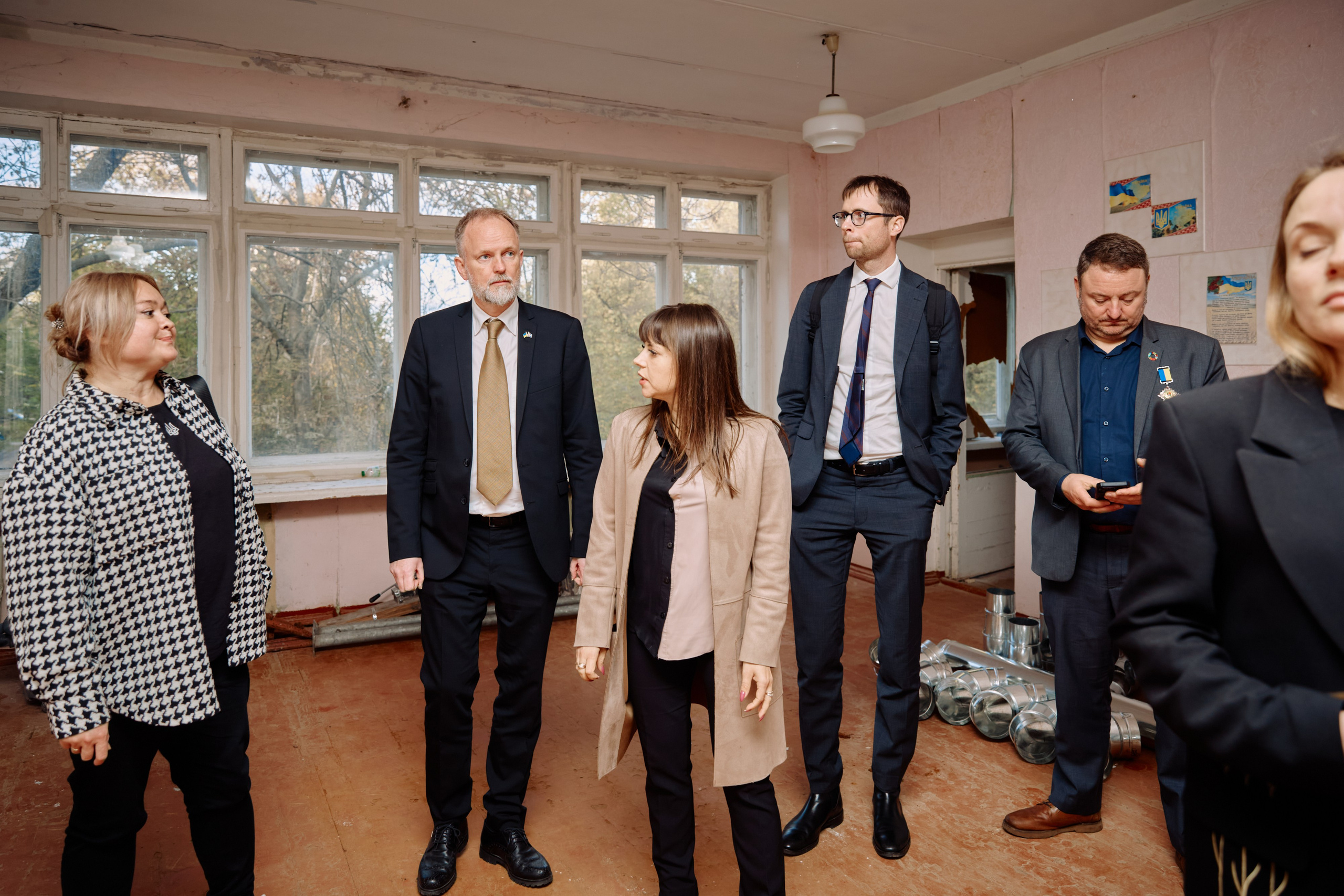 Фото зустрічі посла Австрії, з головами Дніпропетровської, Донецької, Луганської Військової ОДА