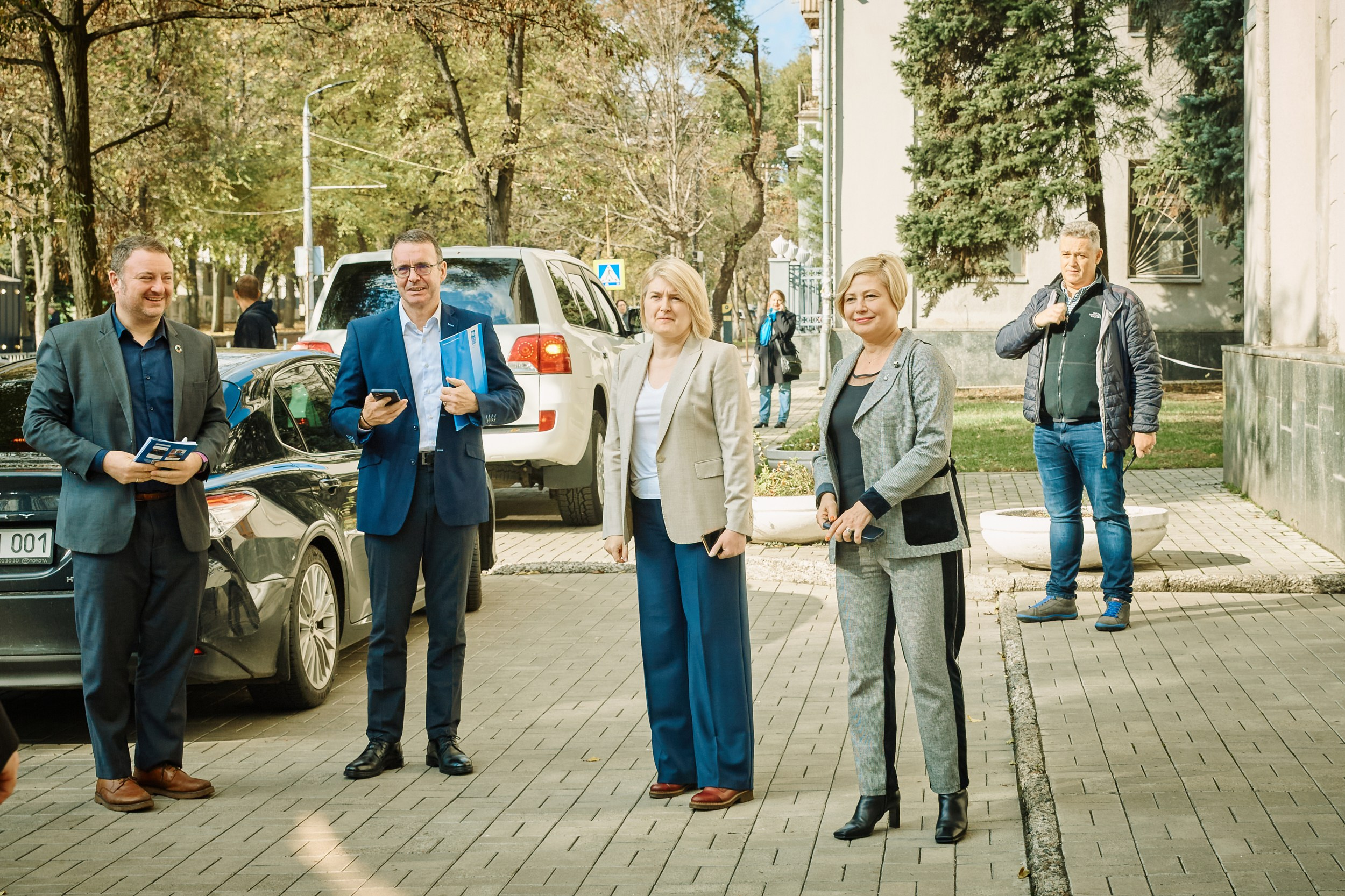 Фото зустрічі посла Австрії, з головами Дніпропетровської, Донецької, Луганської Військової ОДА