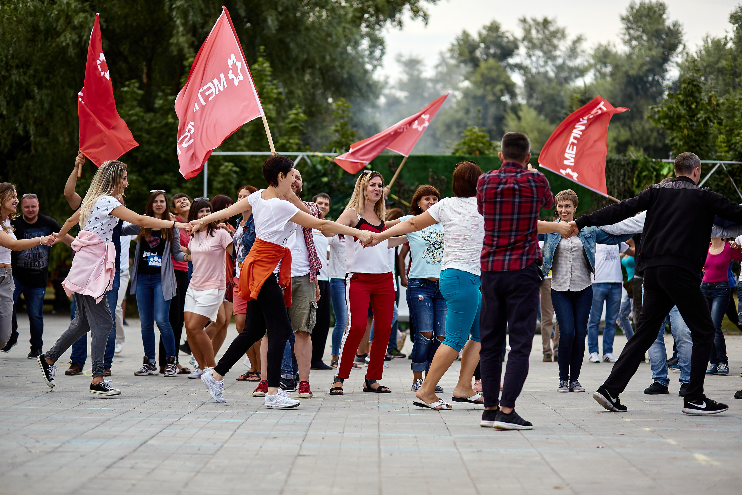 Репортажна фотосессія тимбілдингу для компанії Метінвест Інжинірінг