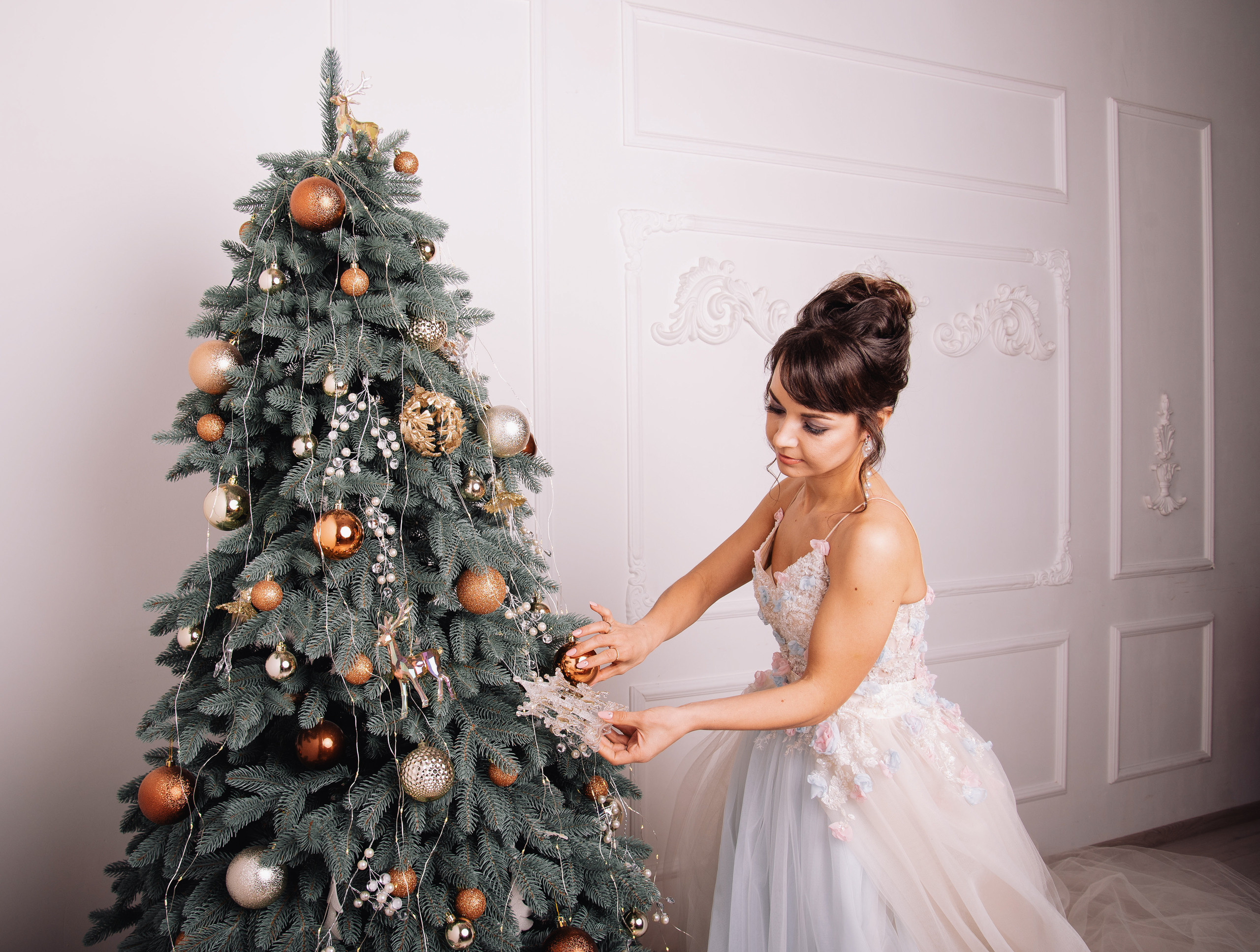 Новорічна фотосесія для Олени. Фотограф Анастасія Залужна | Манхайм
