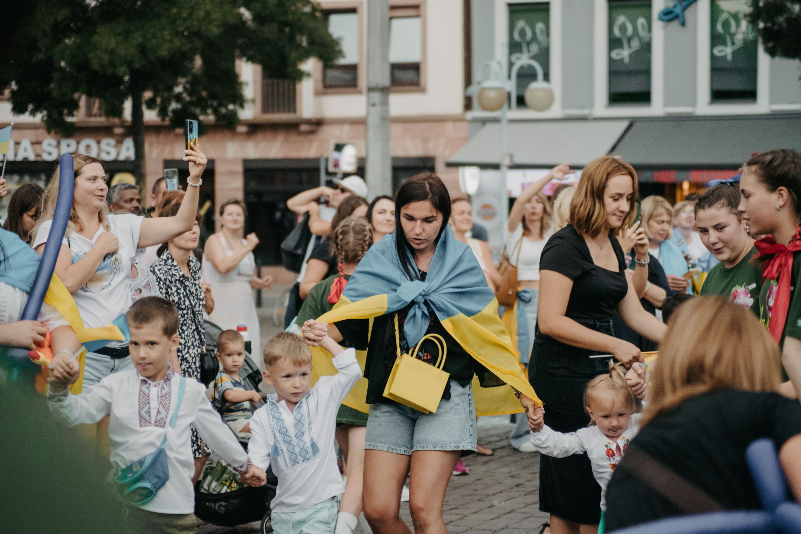 Die ukrainische Seele feiert den Unabhängigkeitstag. Фотограф Анастасія Залужна | Манхайм