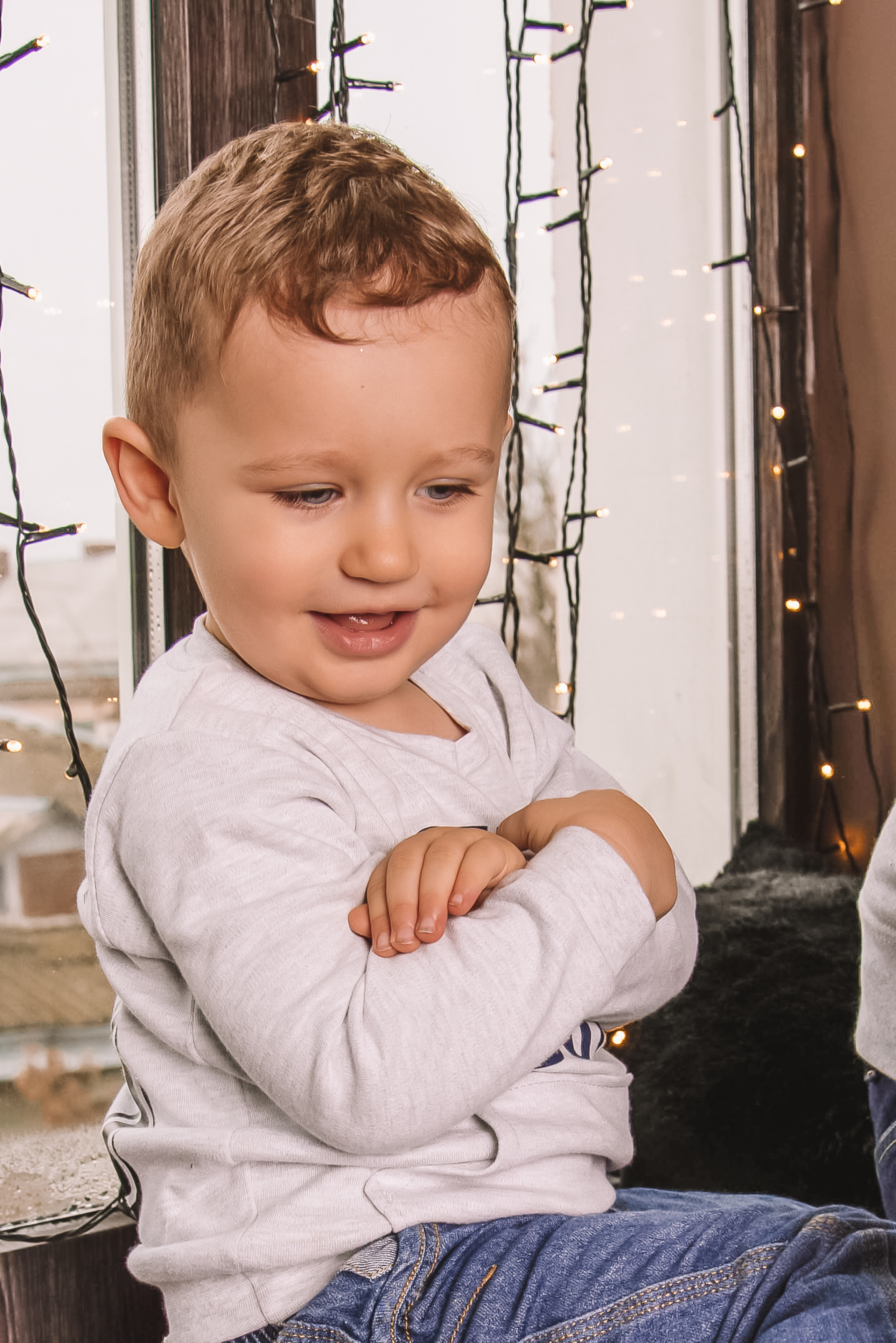 Сімейна новорічна фотосесія в студії. Anastasiia Zaluzhna Fotografin | Mannheim