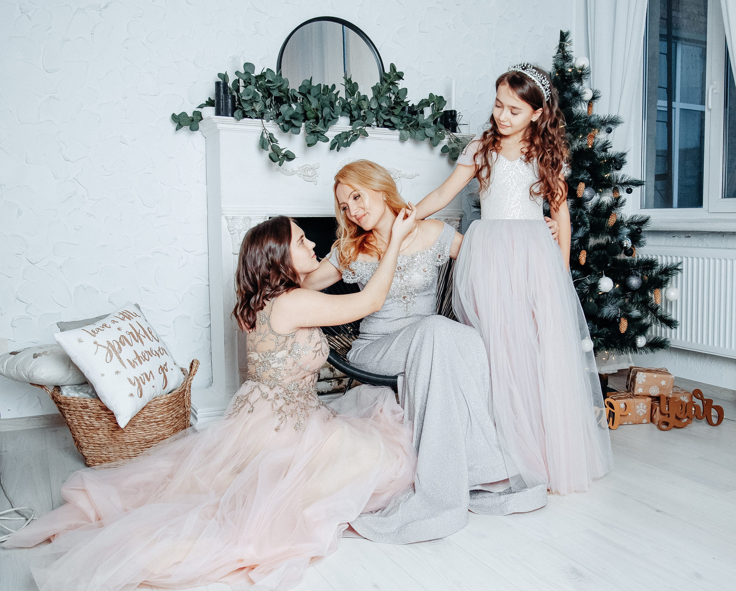 Фотосесія Тетяни з донечками. Фотограф Анастасія Залужна | Манхайм