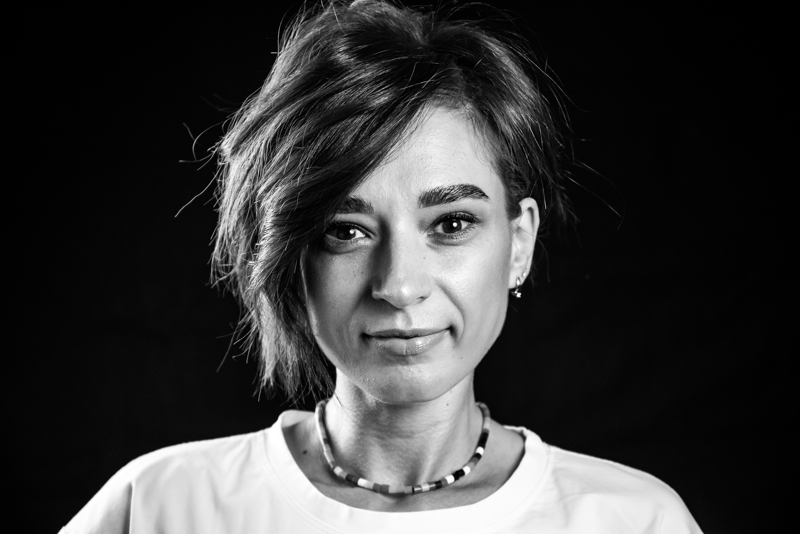 Фотосесія, як терапія. Чорно-білі портрети. Фотограф Анастасія Залужна | Манхайм