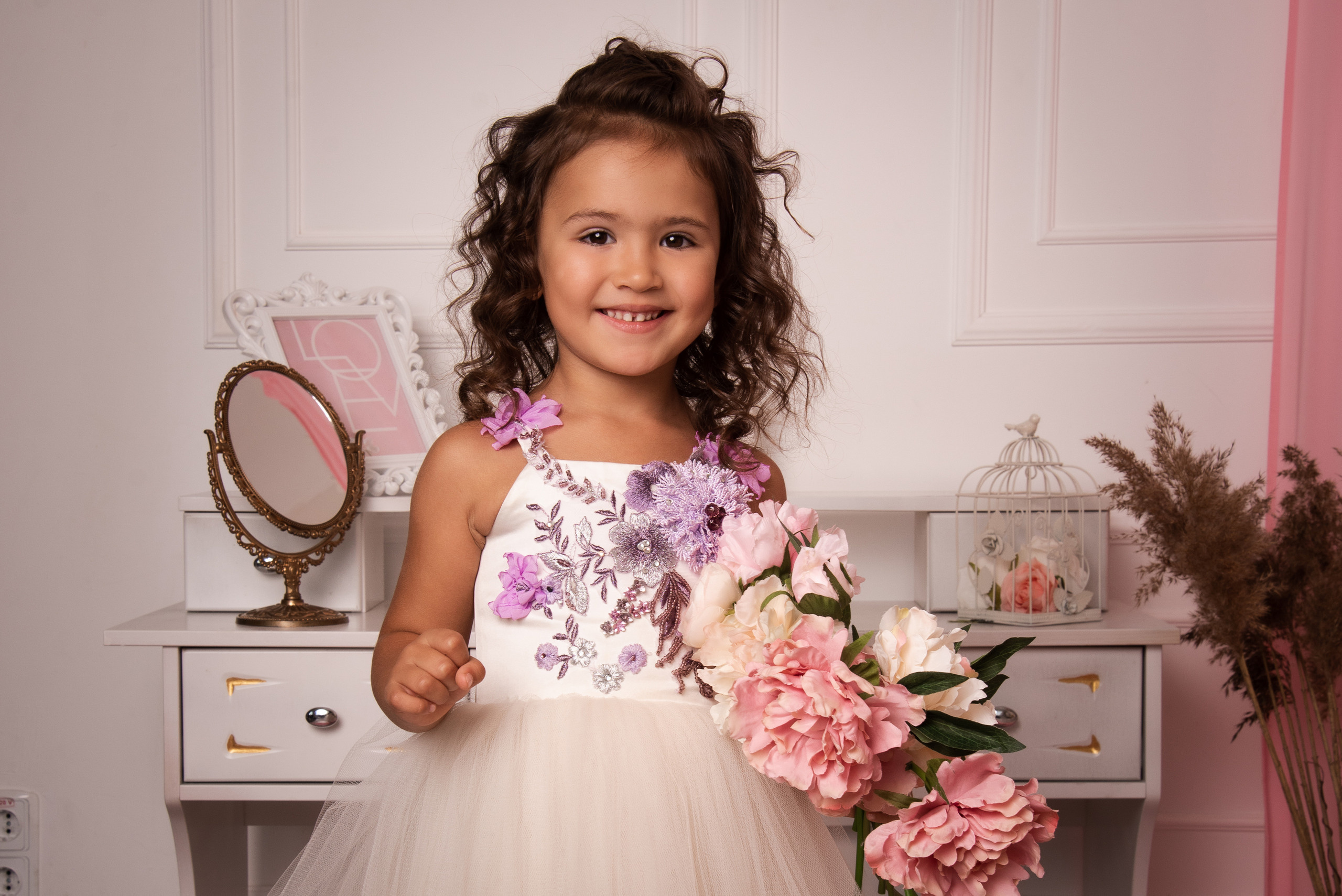 Сімейна фотосесія в студії. Фотограф Анастасія Залужна | Манхайм