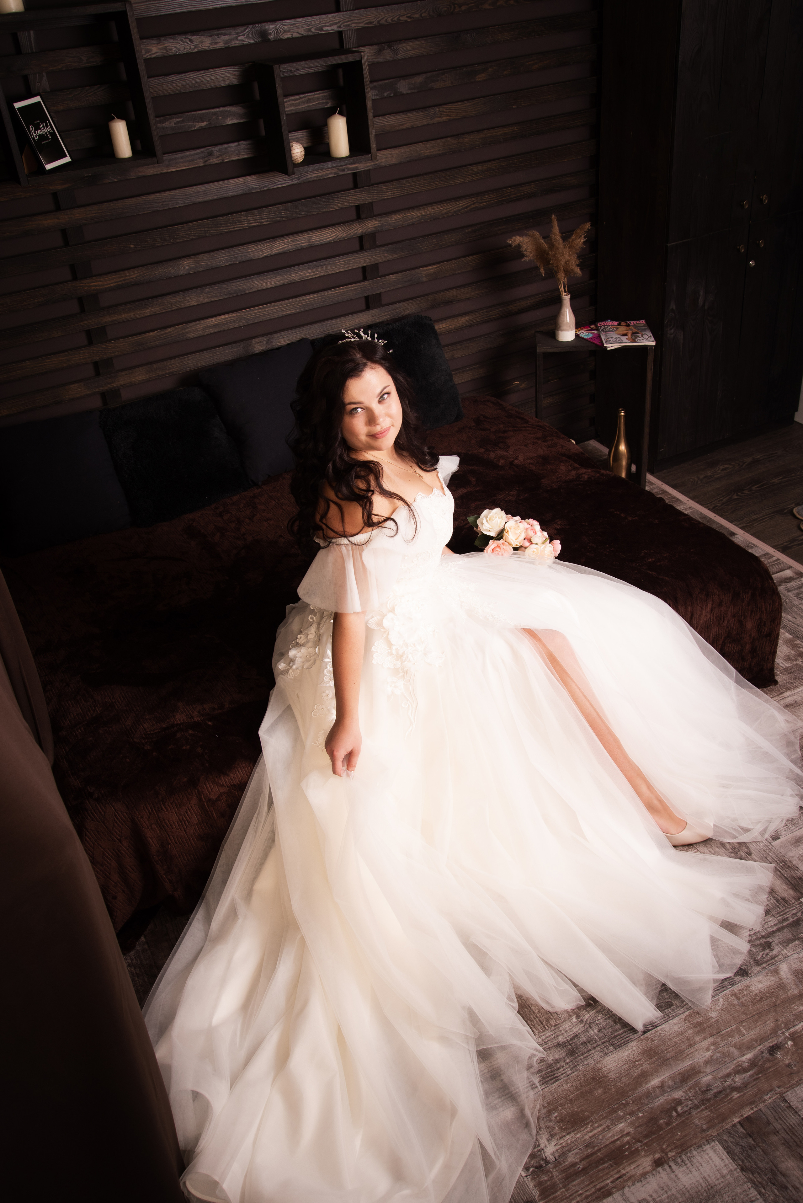 Весільна фотосесія в студії. Фотограф Анастасія Залужна | Манхайм