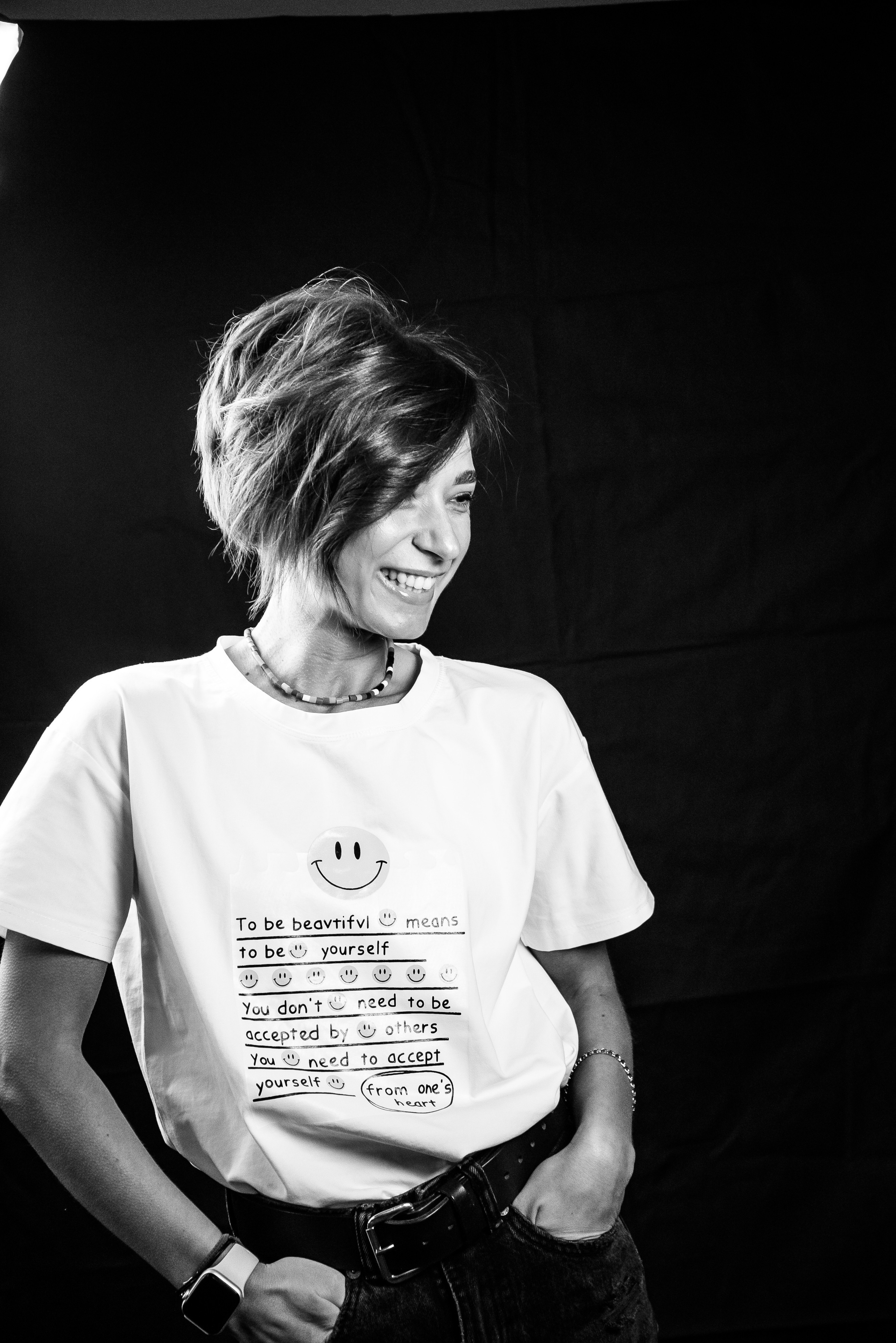 Фотосесія, як терапія. Чорно-білі портрети. Фотограф Анастасія Залужна | Манхайм