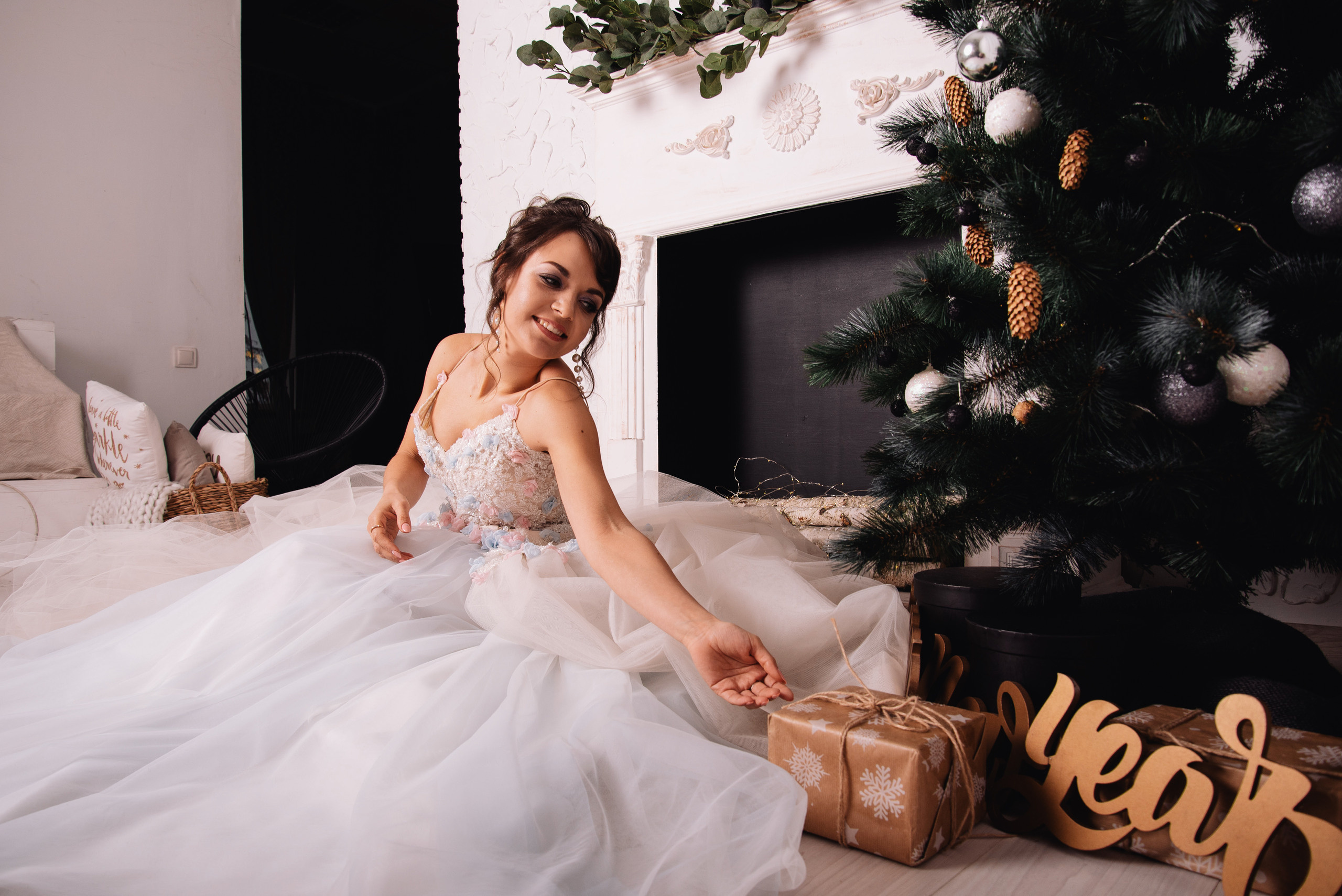Новорічна фотосесія для Олени. Фотограф Анастасія Залужна | Манхайм