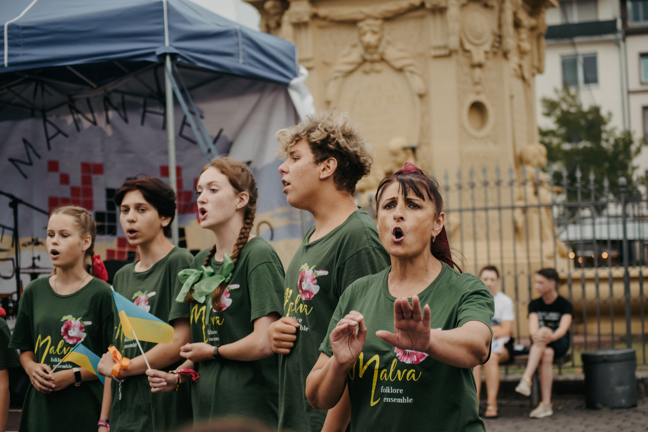 Die ukrainische Seele feiert den Unabhängigkeitstag. Фотограф Анастасія Залужна | Манхайм
