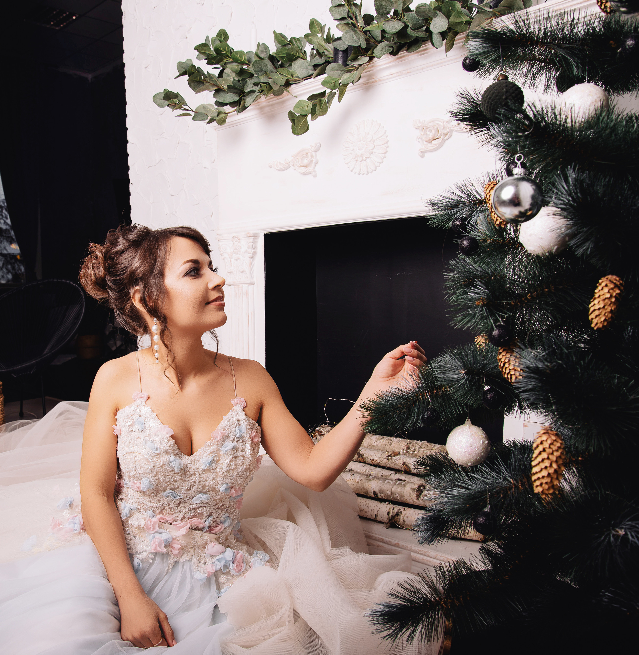 Новорічна фотосесія для Олени. Фотограф Анастасія Залужна | Манхайм