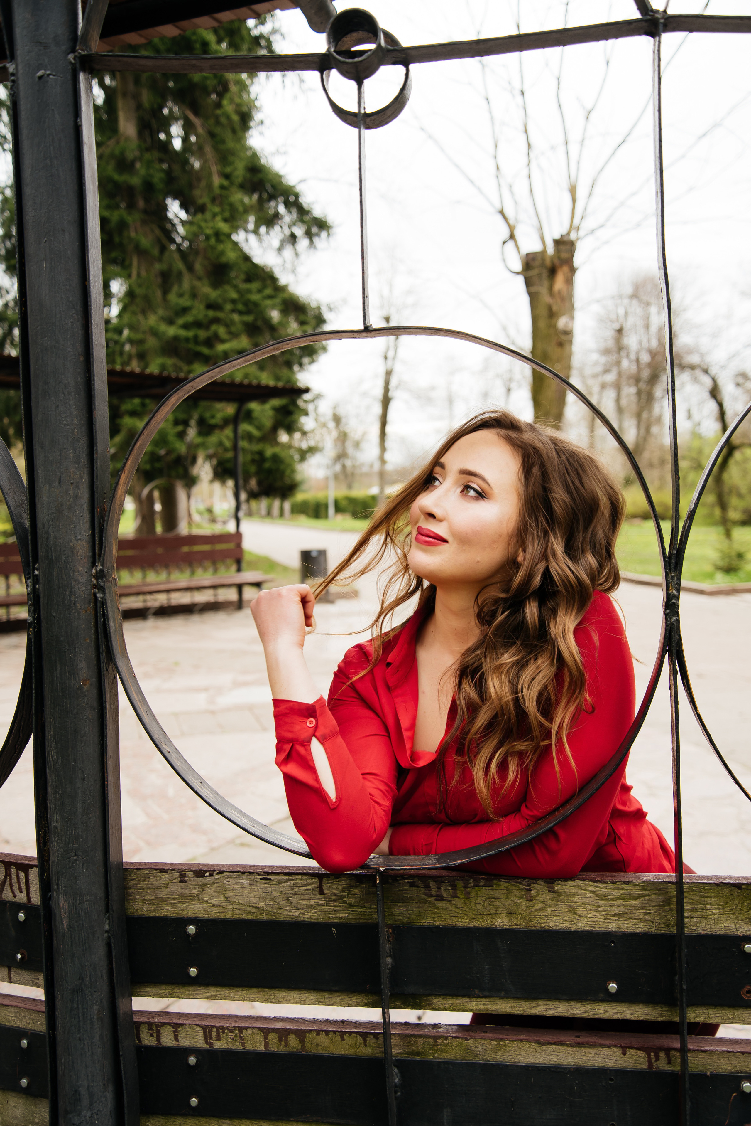 Настя. Фотопрогулянка в парку. Фотограф Анастасія Залужна | Манхайм