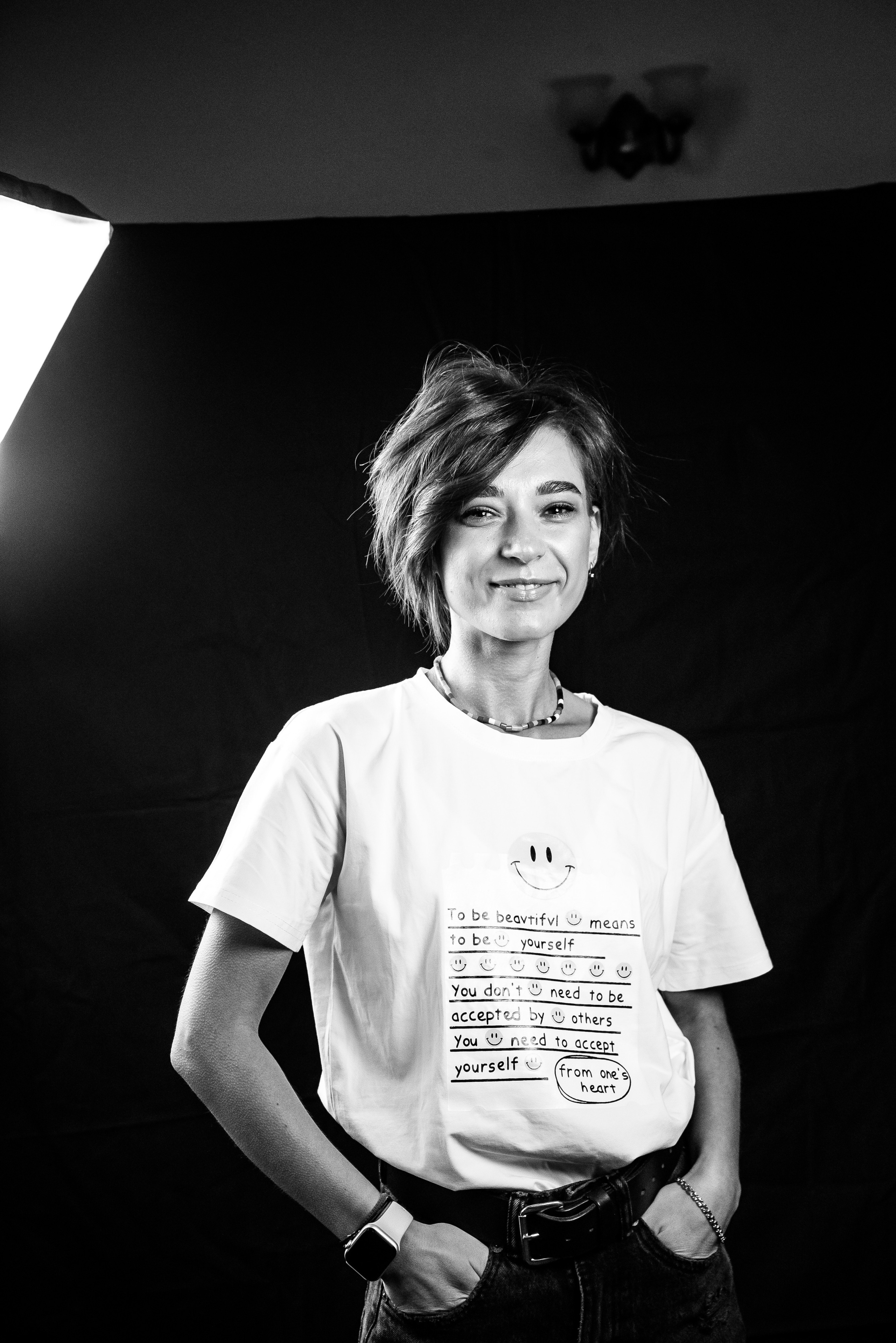 Фотосесія, як терапія. Чорно-білі портрети. Фотограф Анастасія Залужна | Манхайм