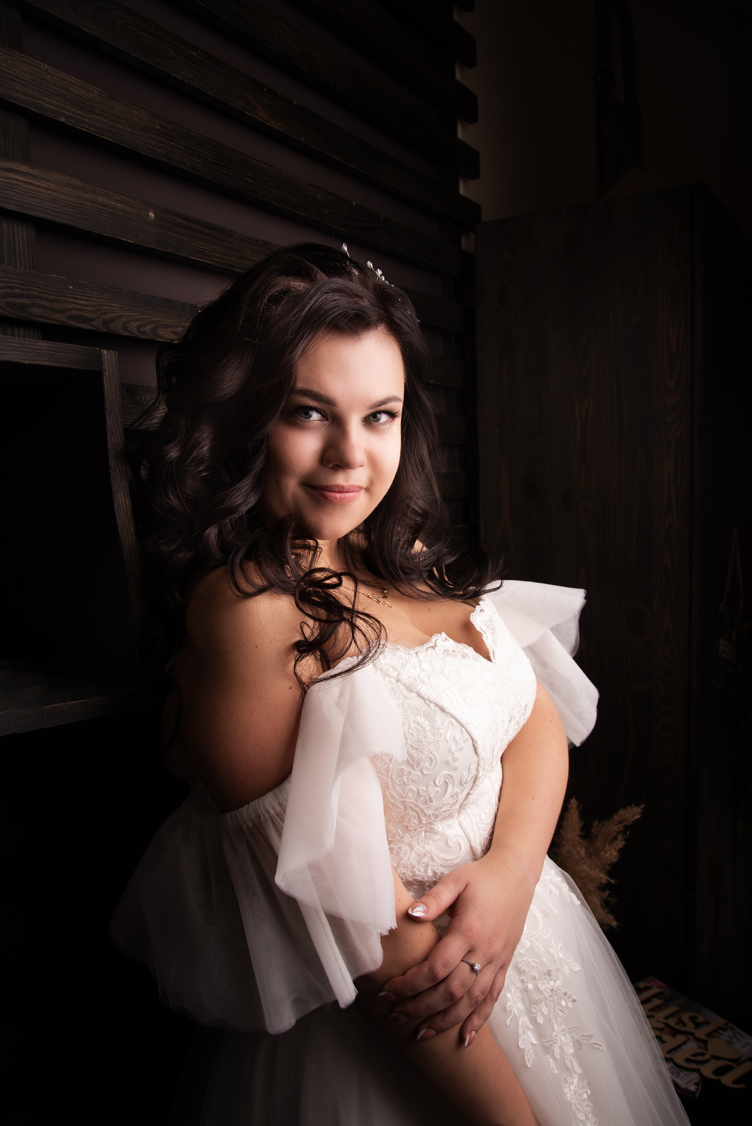 Весільна фотосесія в студії. Фотограф Анастасія Залужна | Манхайм