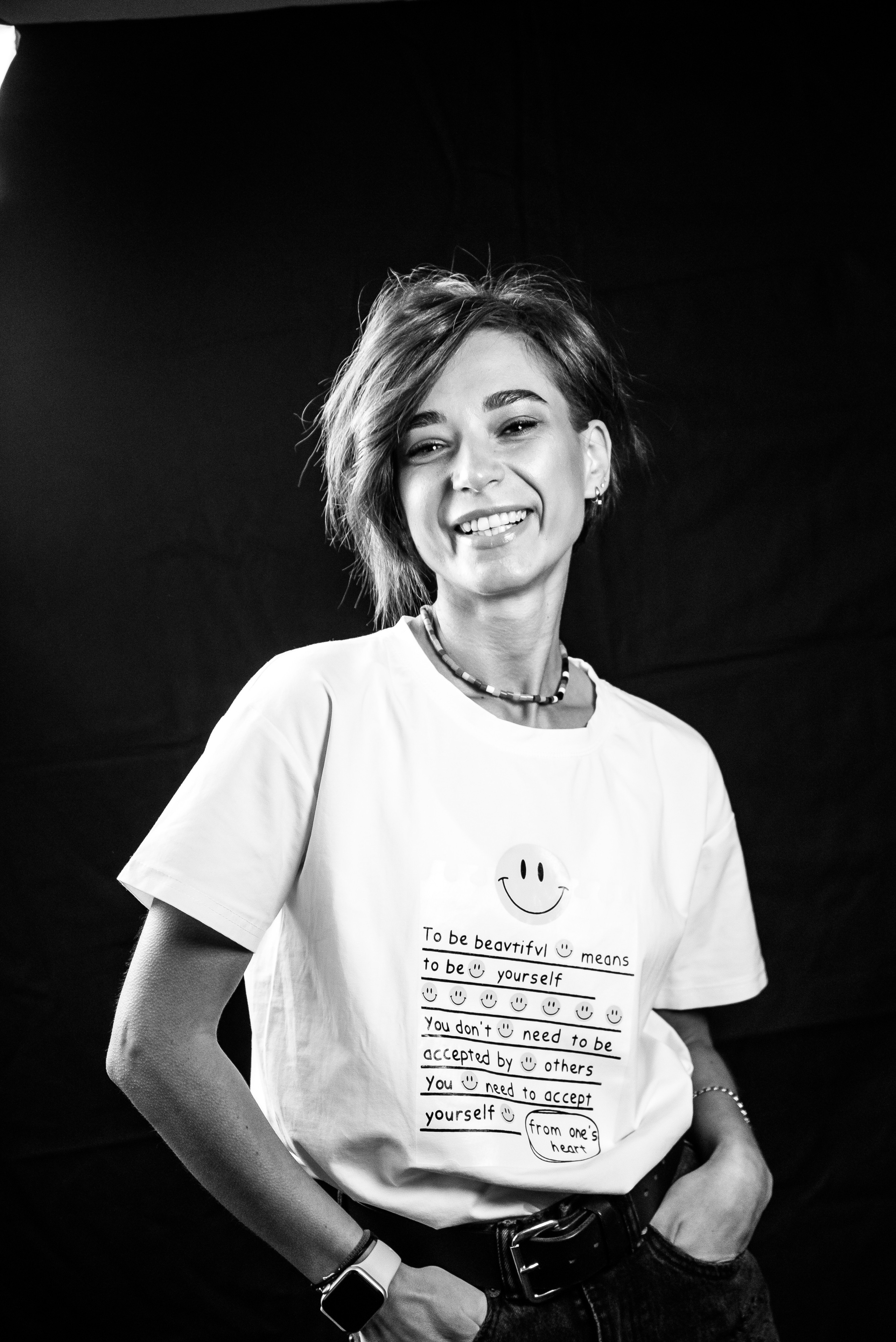 Фотосесія, як терапія. Чорно-білі портрети. Фотограф Анастасія Залужна | Манхайм