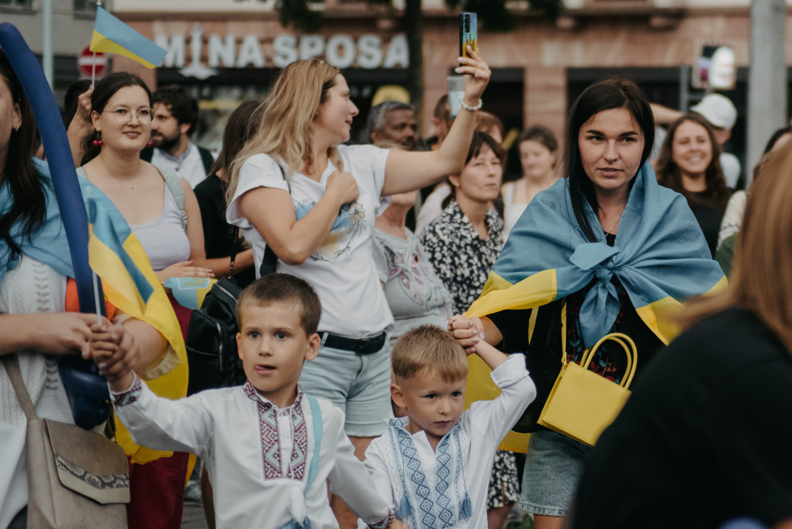 Die ukrainische Seele feiert den Unabhängigkeitstag. Фотограф Анастасія Залужна | Манхайм