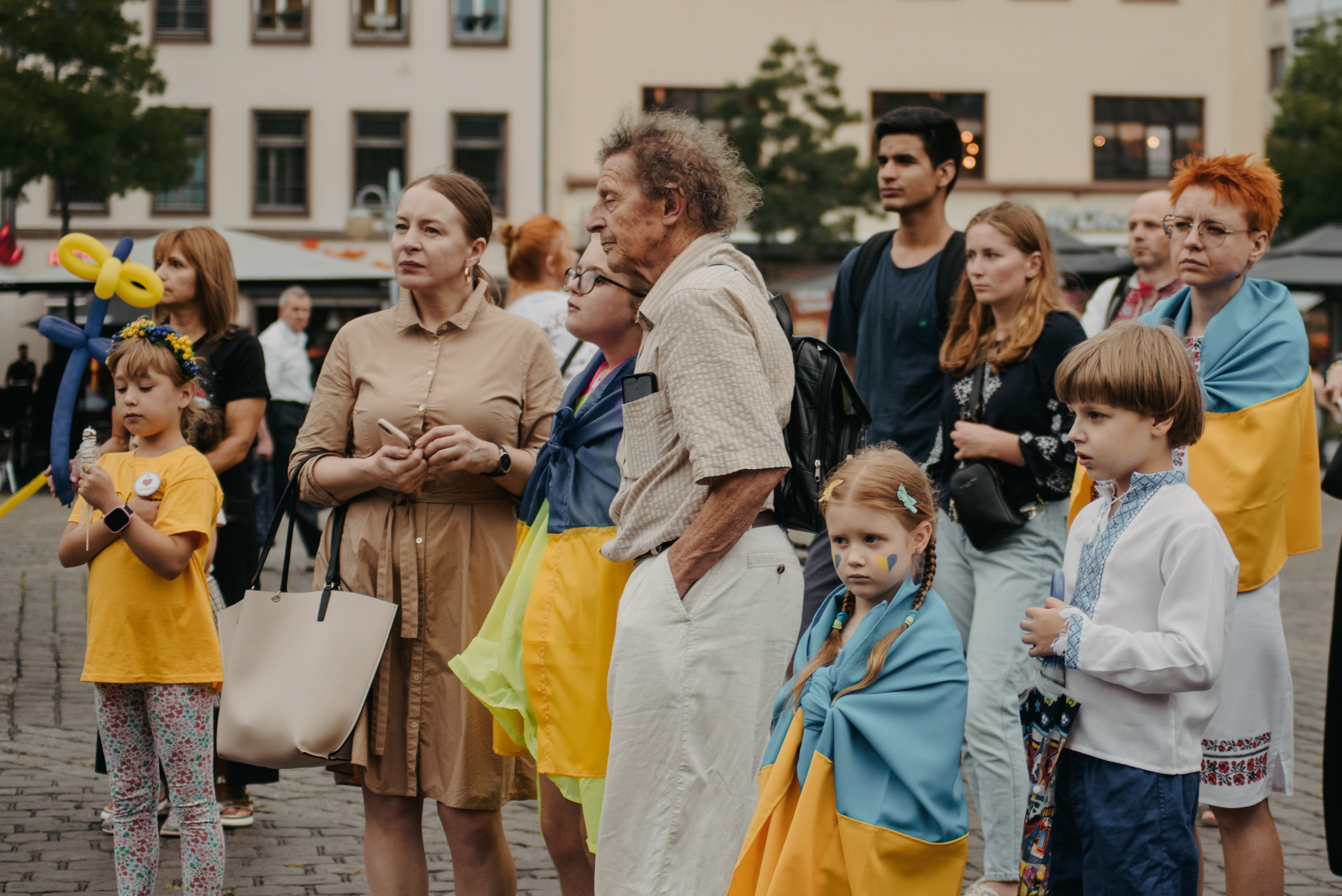 Die ukrainische Seele feiert den Unabhängigkeitstag. Фотограф Анастасія Залужна | Манхайм