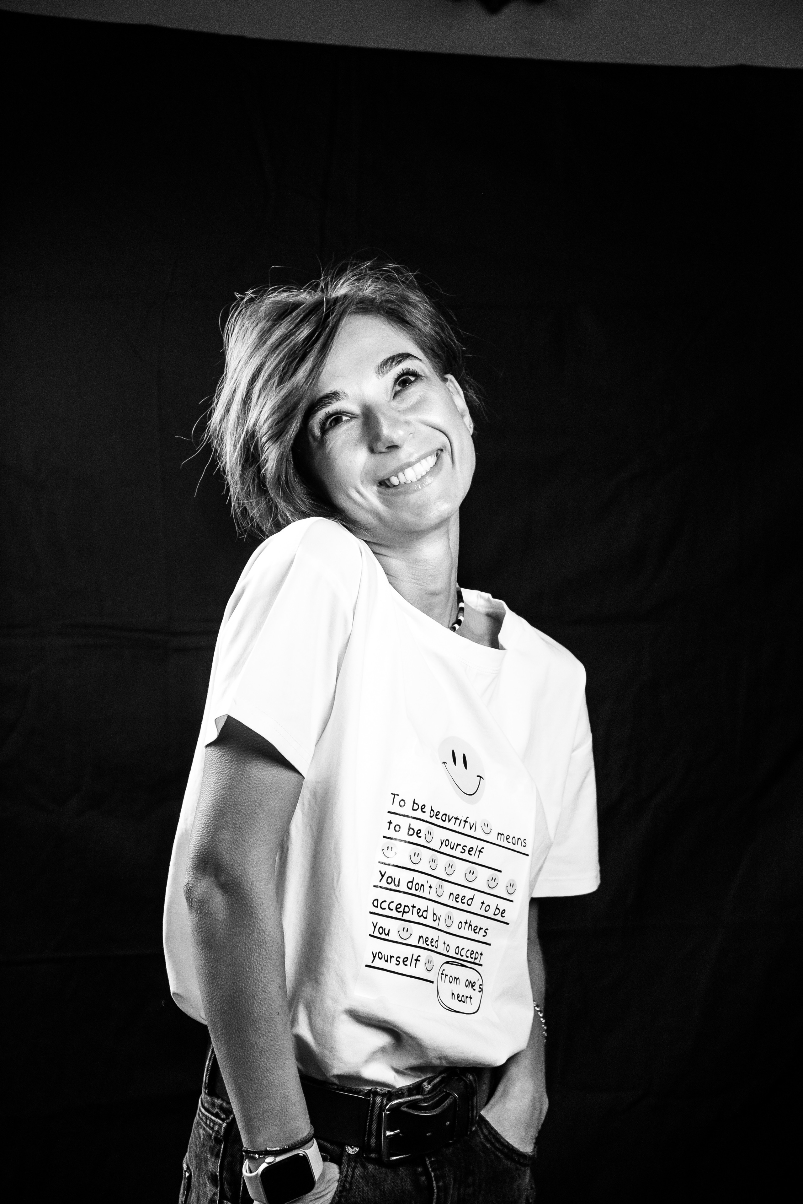 Фотосесія, як терапія. Чорно-білі портрети. Фотограф Анастасія Залужна | Манхайм