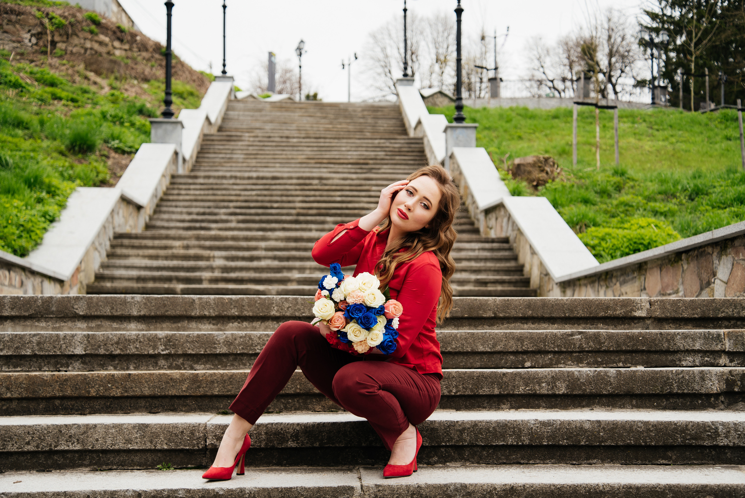 Настя. Фотопрогулянка в парку. Фотограф Анастасія Залужна | Манхайм