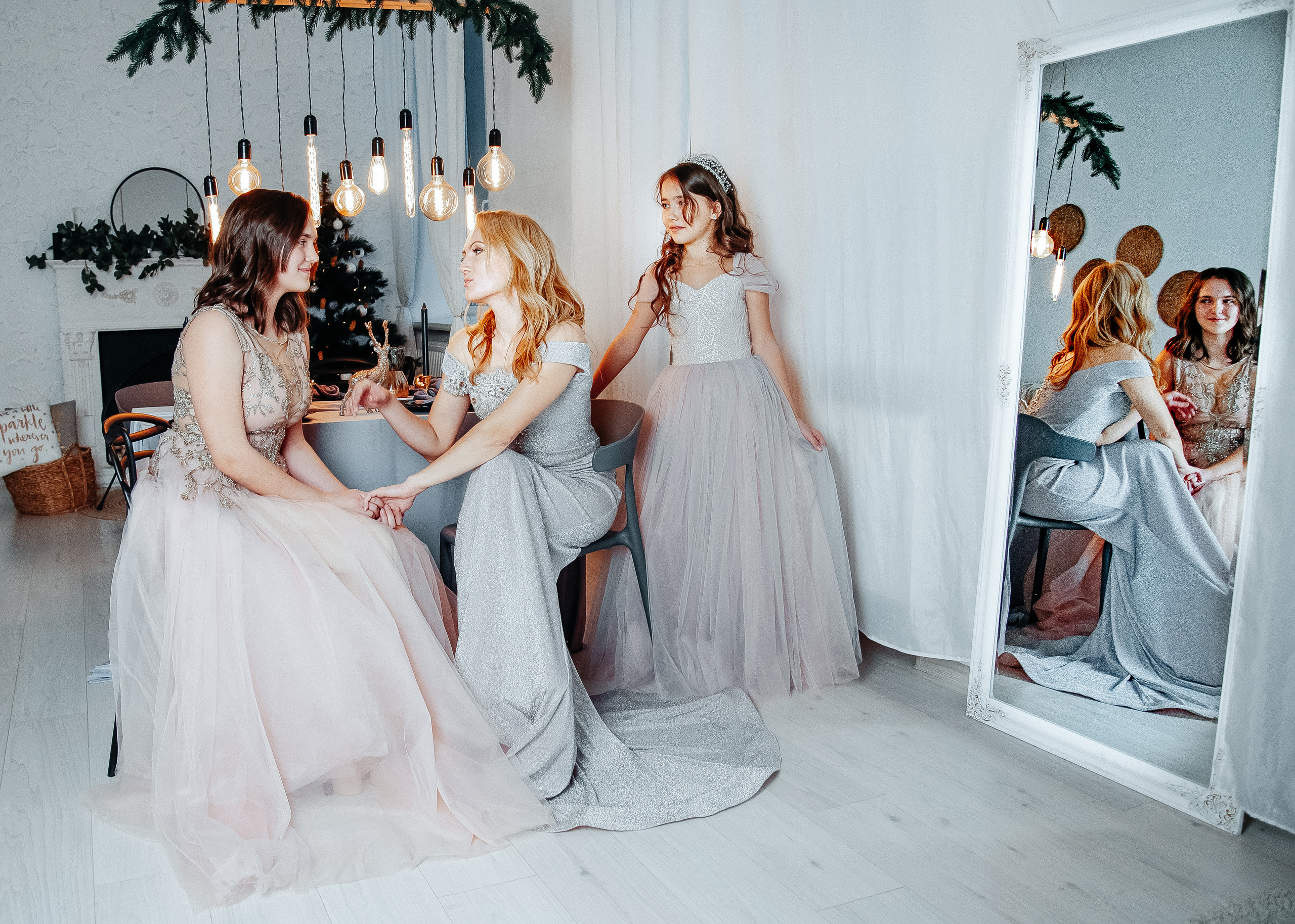 Фотосесія Тетяни з донечками. Фотограф Анастасія Залужна | Манхайм