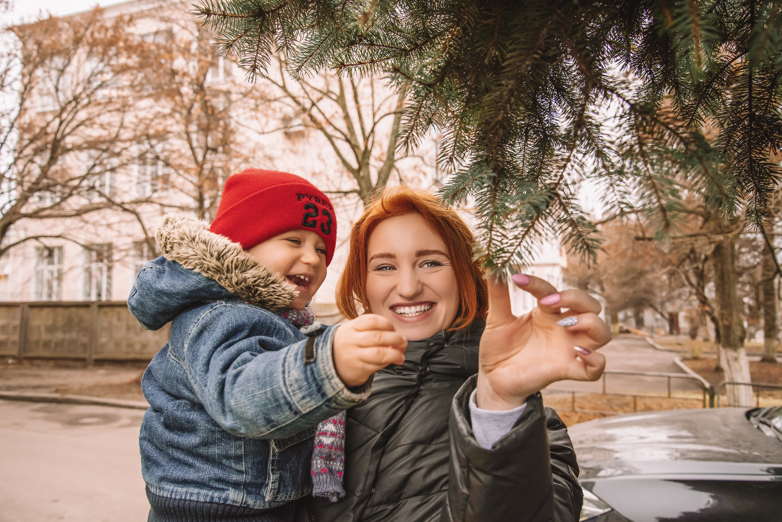 Сімейна новорічна фотосесія в студії. Anastasiia Zaluzhna Fotografin | Mannheim