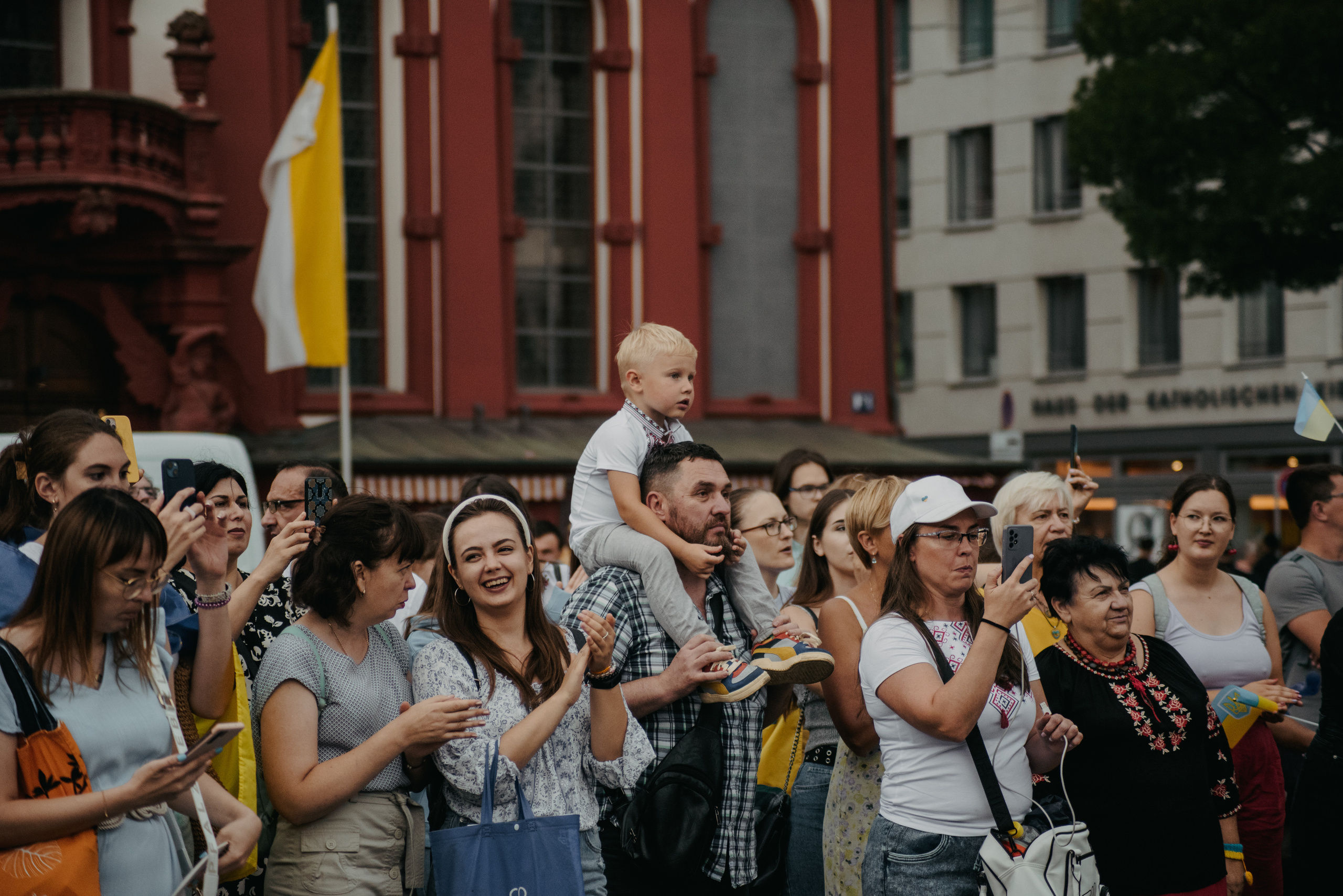 Die ukrainische Seele feiert den Unabhängigkeitstag. Фотограф Анастасія Залужна | Манхайм