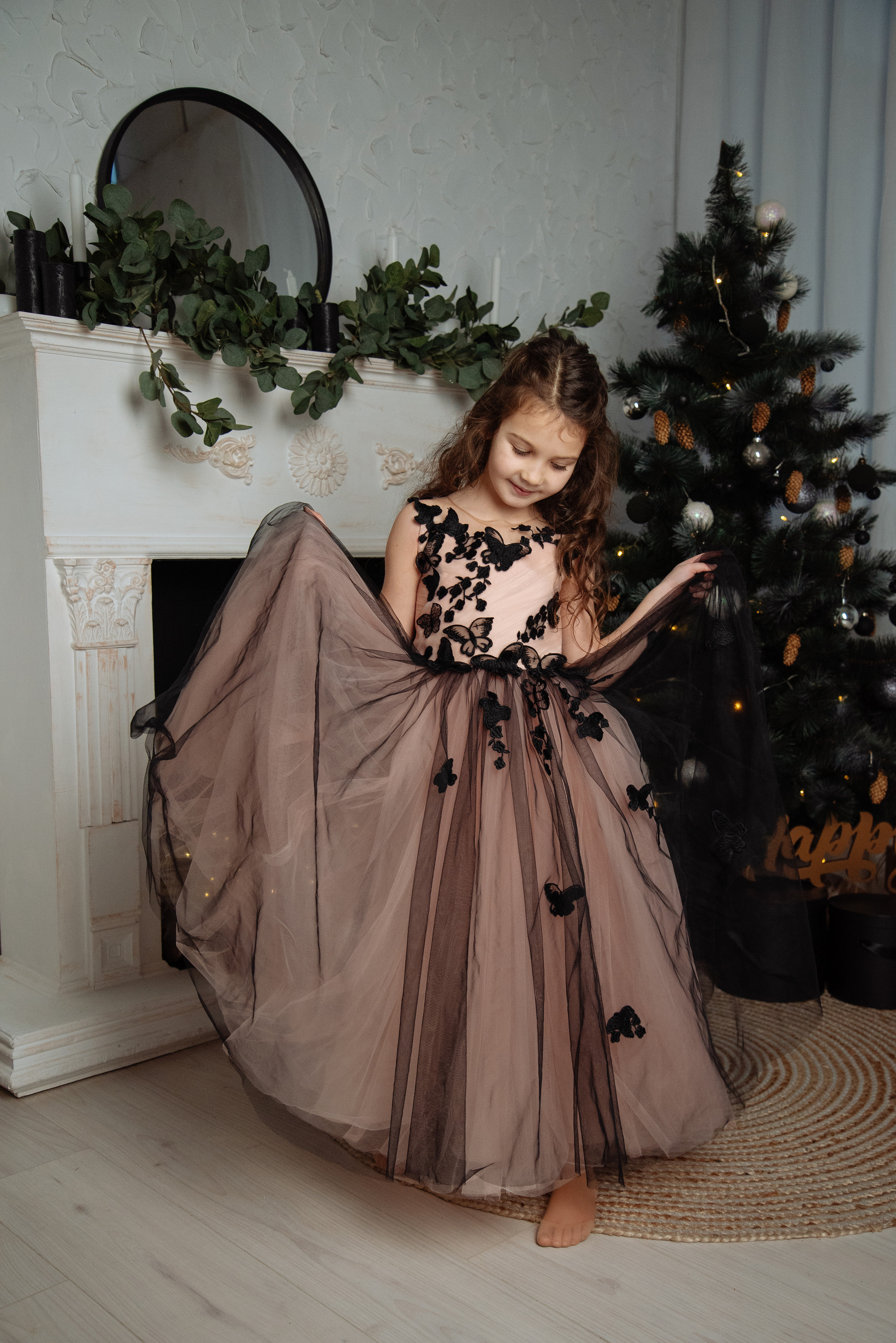 Новорічна фотосесія мами і донечки Житомир. Фотограф Анастасія Залужна | Манхайм