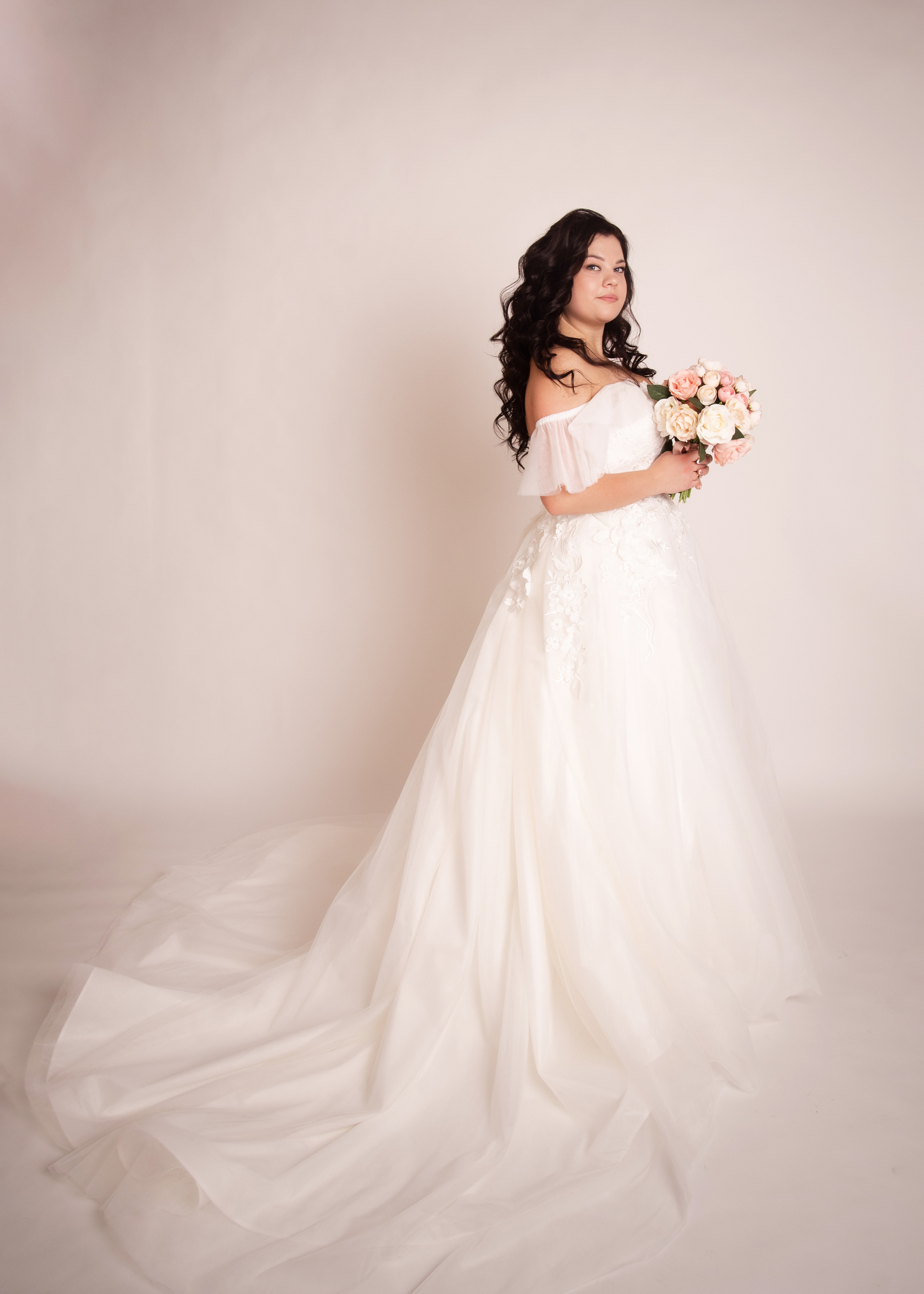 Весільна фотосесія в студії. Фотограф Анастасія Залужна | Манхайм