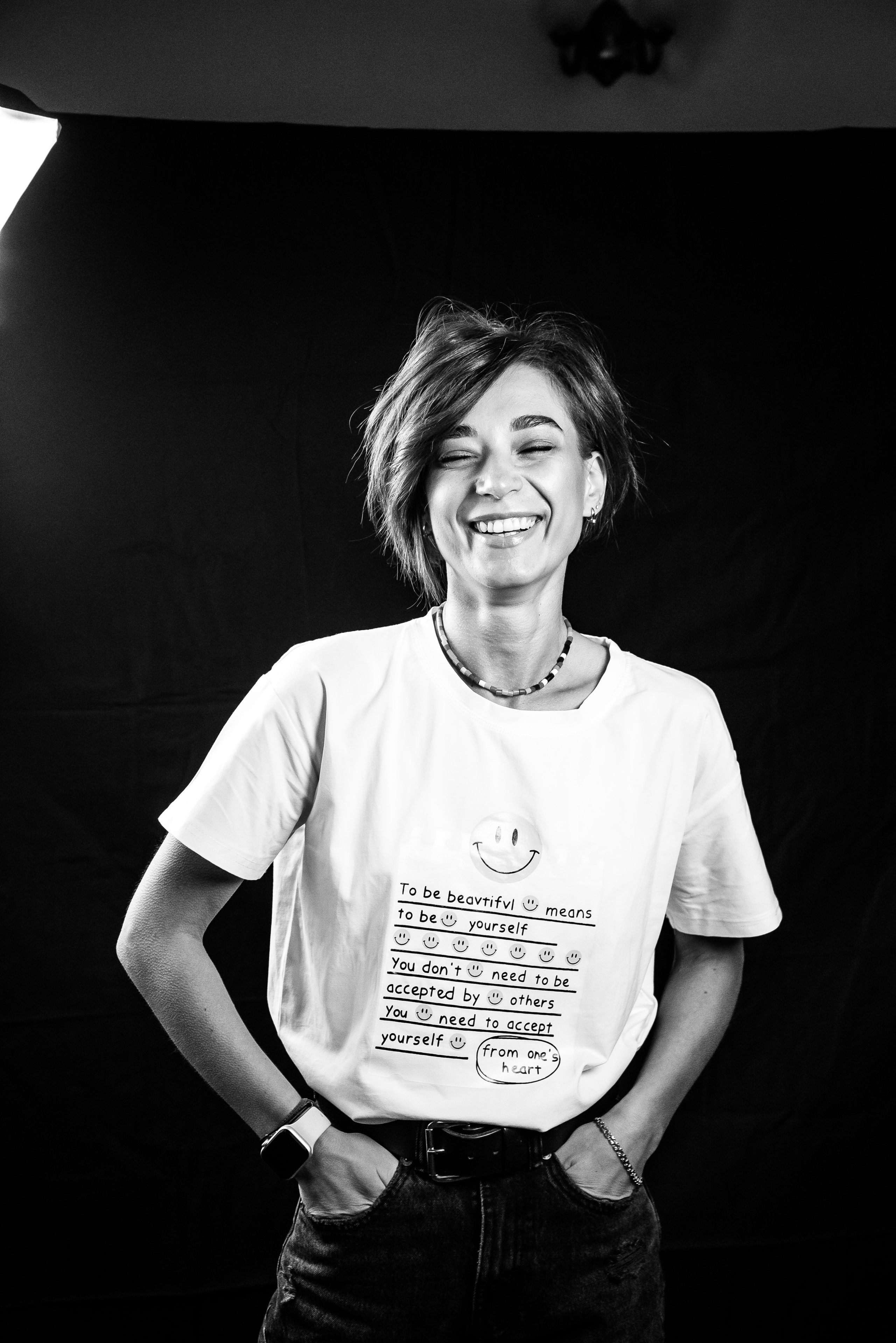 Фотосесія, як терапія. Чорно-білі портрети. Фотограф Анастасія Залужна | Манхайм