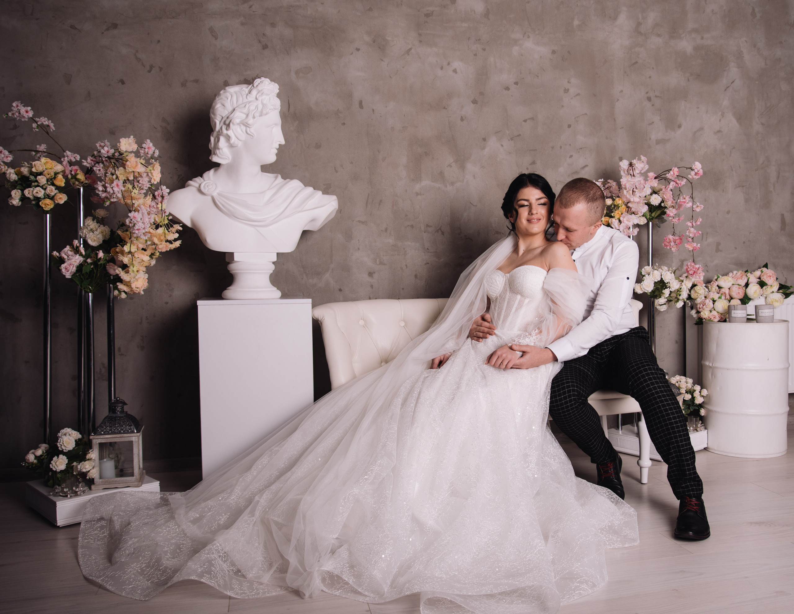 Весільна фотосесія в студії. Anastasiia Zaluzhna Fotografin | Mannheim