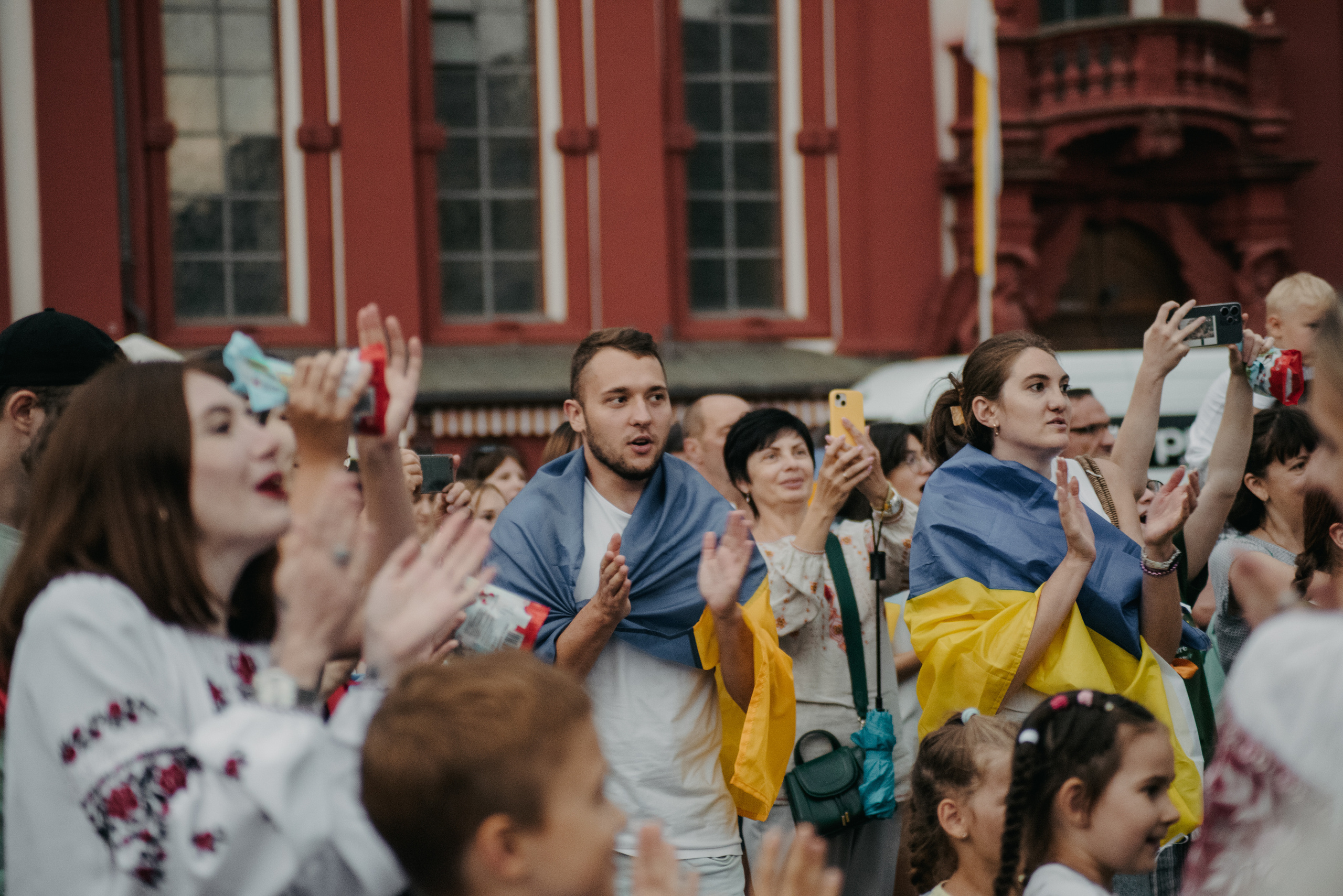 Die ukrainische Seele feiert den Unabhängigkeitstag. Фотограф Анастасія Залужна | Манхайм