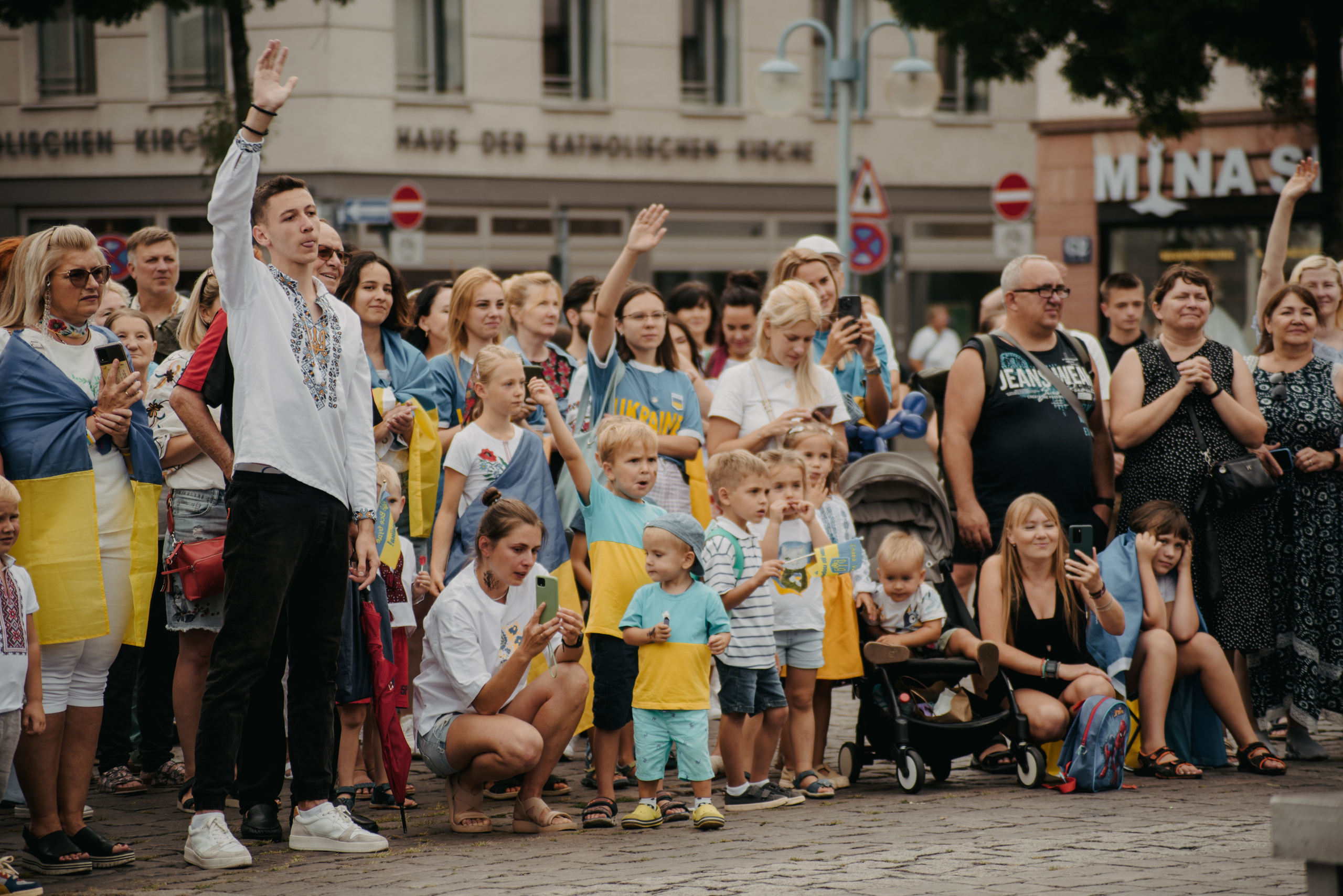 Die ukrainische Seele feiert den Unabhängigkeitstag. Фотограф Анастасія Залужна | Манхайм