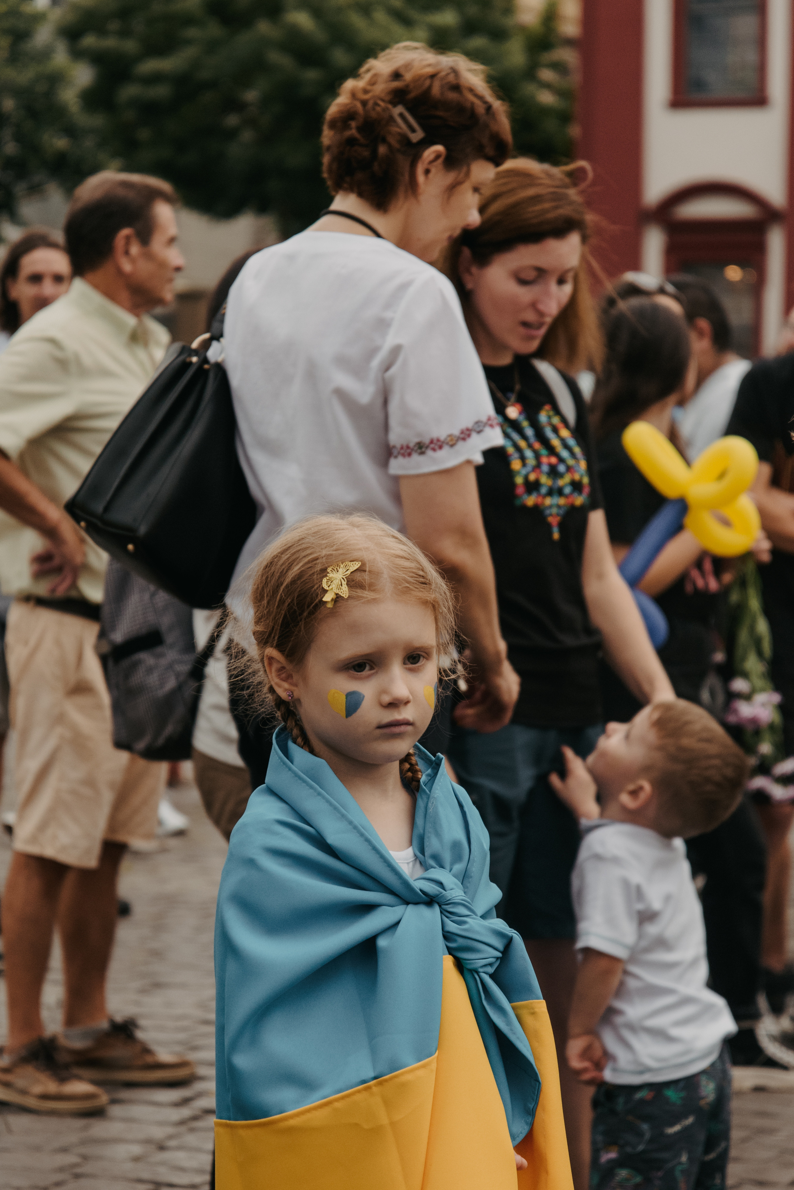 Die ukrainische Seele feiert den Unabhängigkeitstag. Фотограф Анастасія Залужна | Манхайм