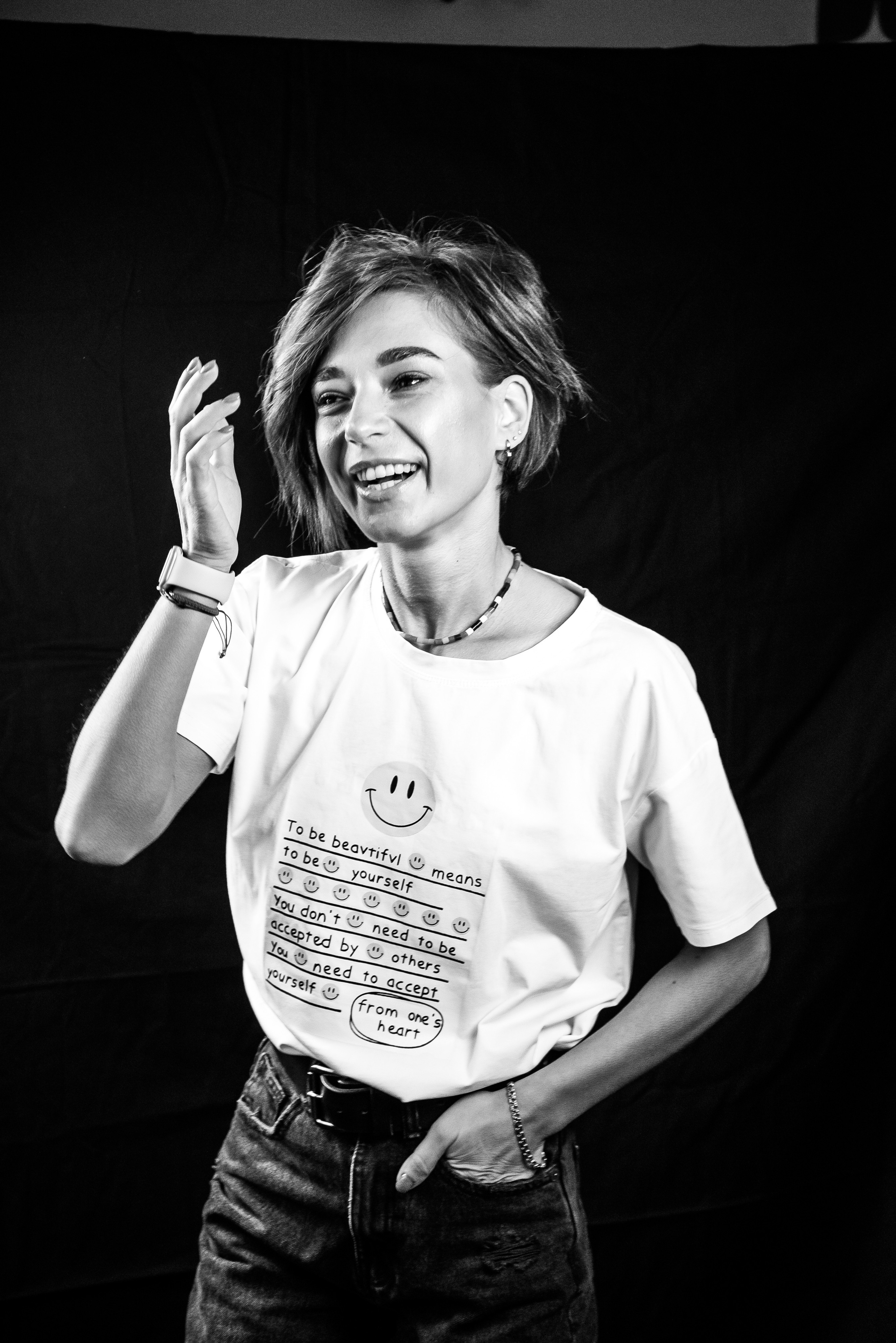 Фотосесія, як терапія. Чорно-білі портрети. Фотограф Анастасія Залужна | Манхайм