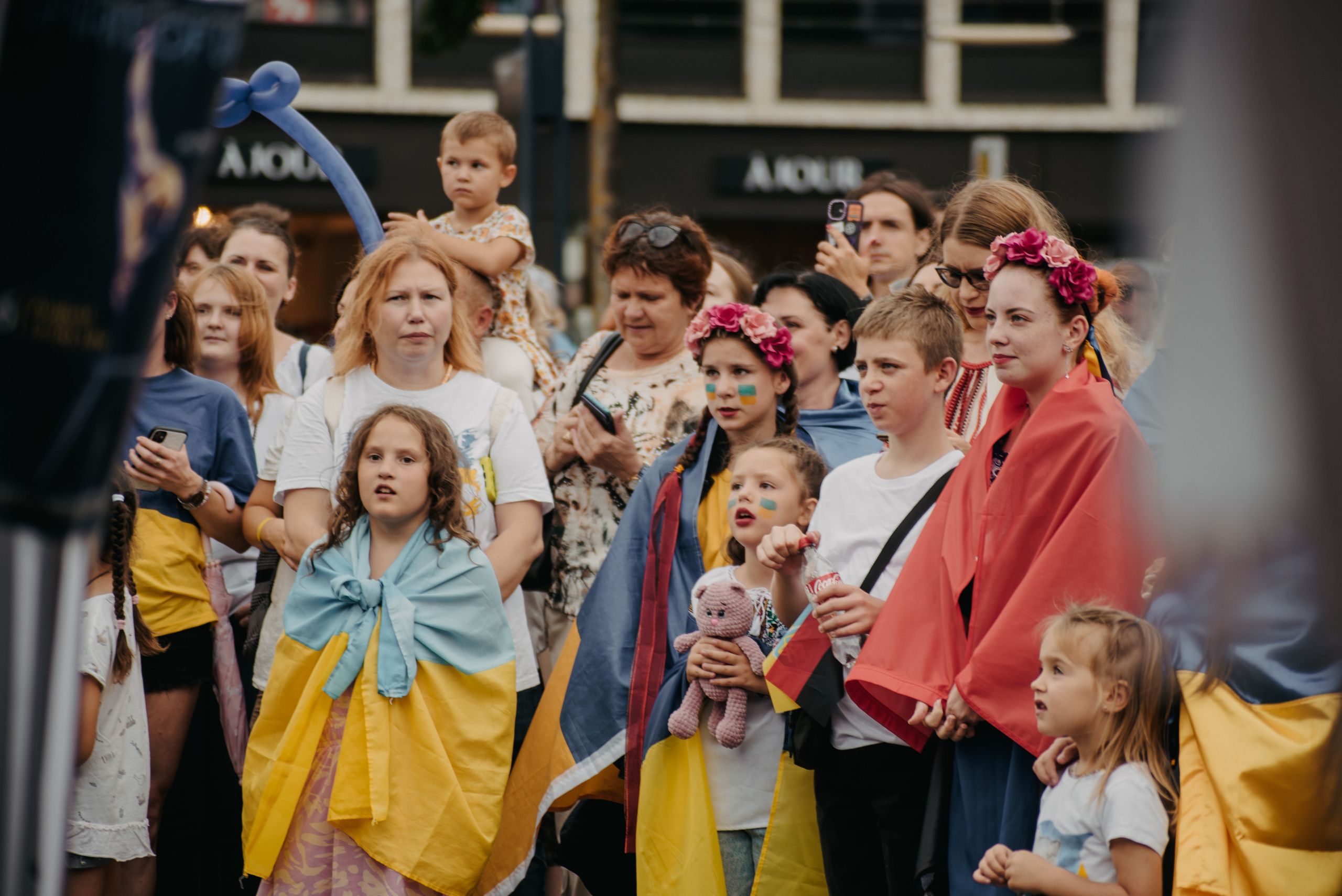 Die ukrainische Seele feiert den Unabhängigkeitstag. Фотограф Анастасія Залужна | Манхайм