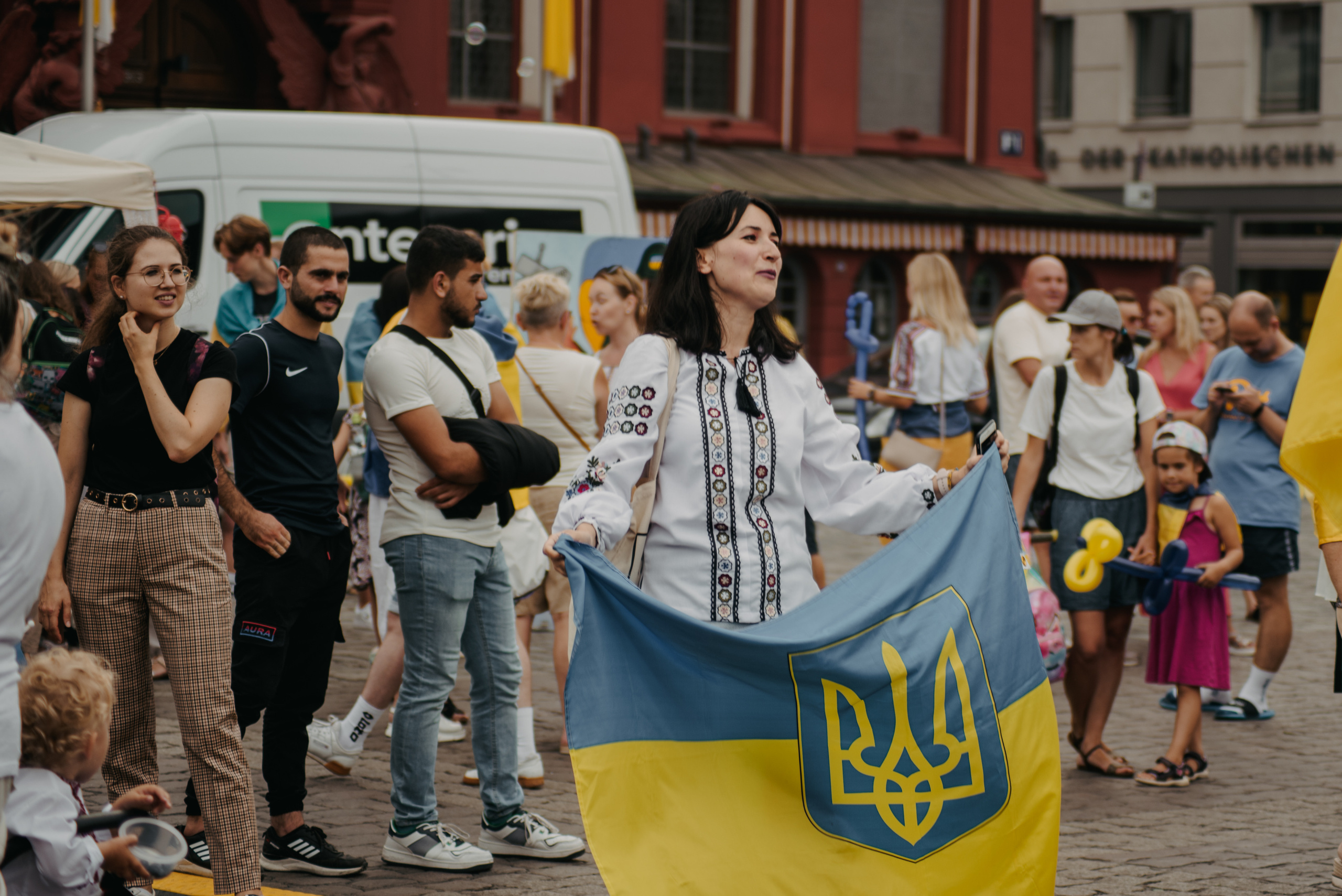 Die ukrainische Seele feiert den Unabhängigkeitstag. Фотограф Анастасія Залужна | Манхайм
