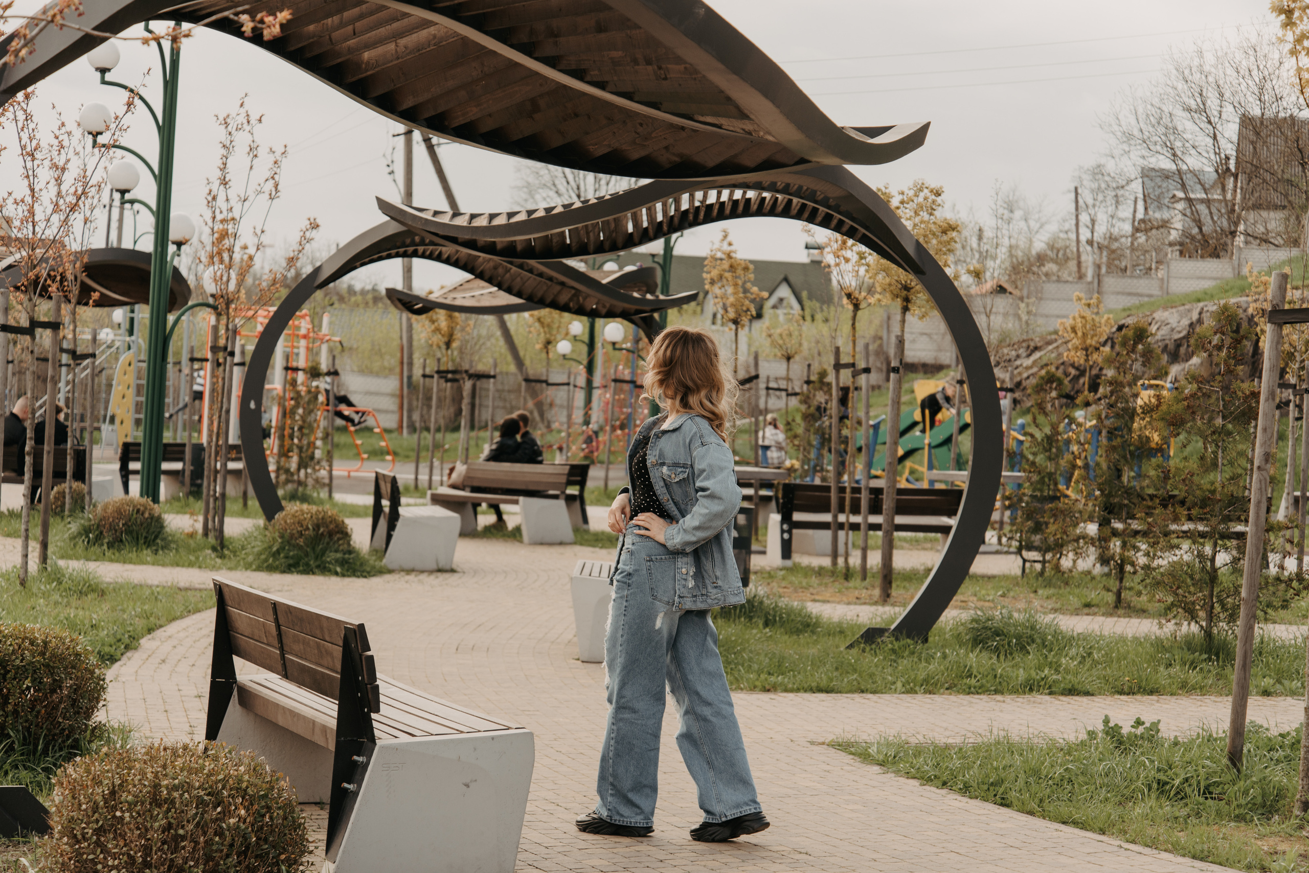 Індивідуальна фотосесія в парку Житомир. Фотограф Анастасія Залужна | Манхайм