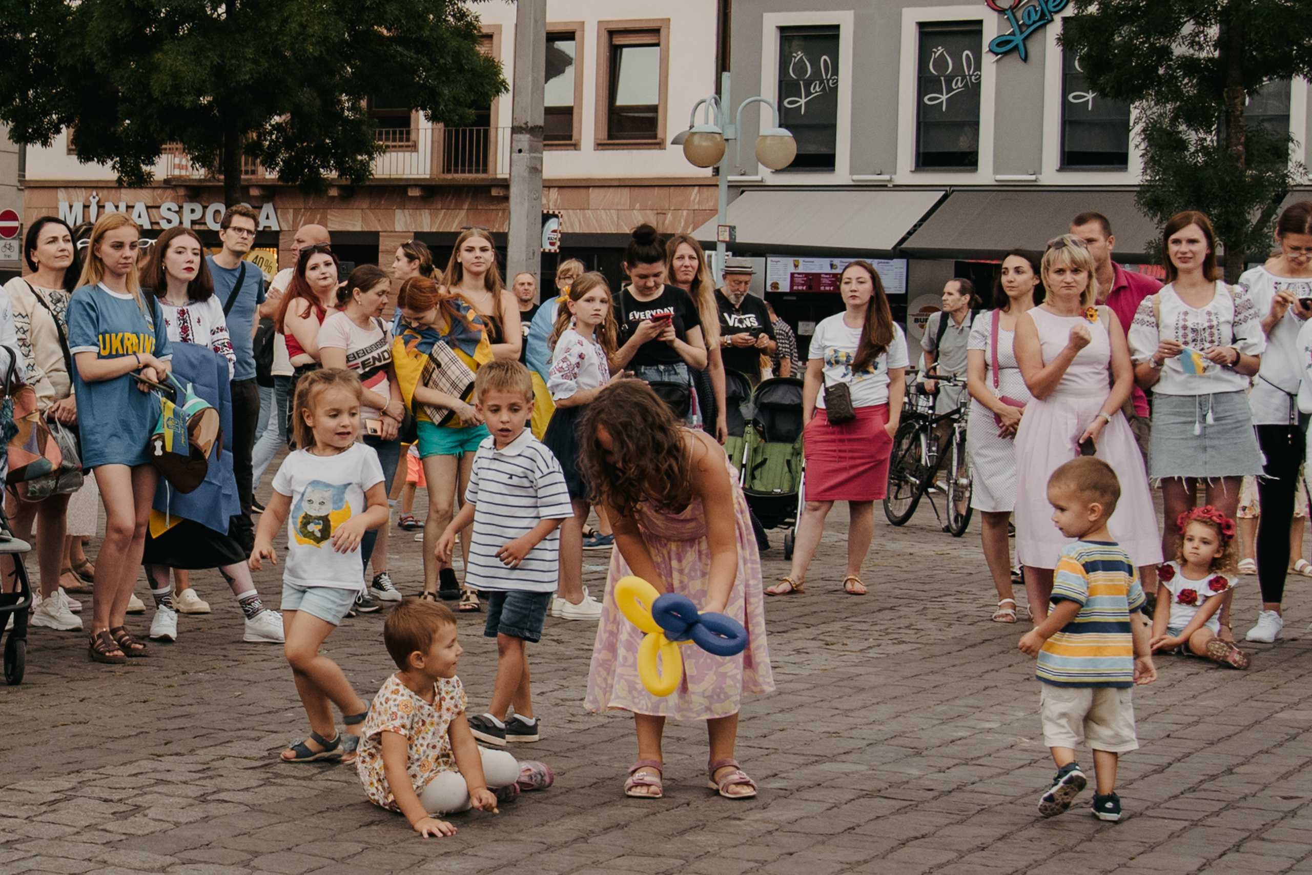 Die ukrainische Seele feiert den Unabhängigkeitstag. Фотограф Анастасія Залужна | Манхайм