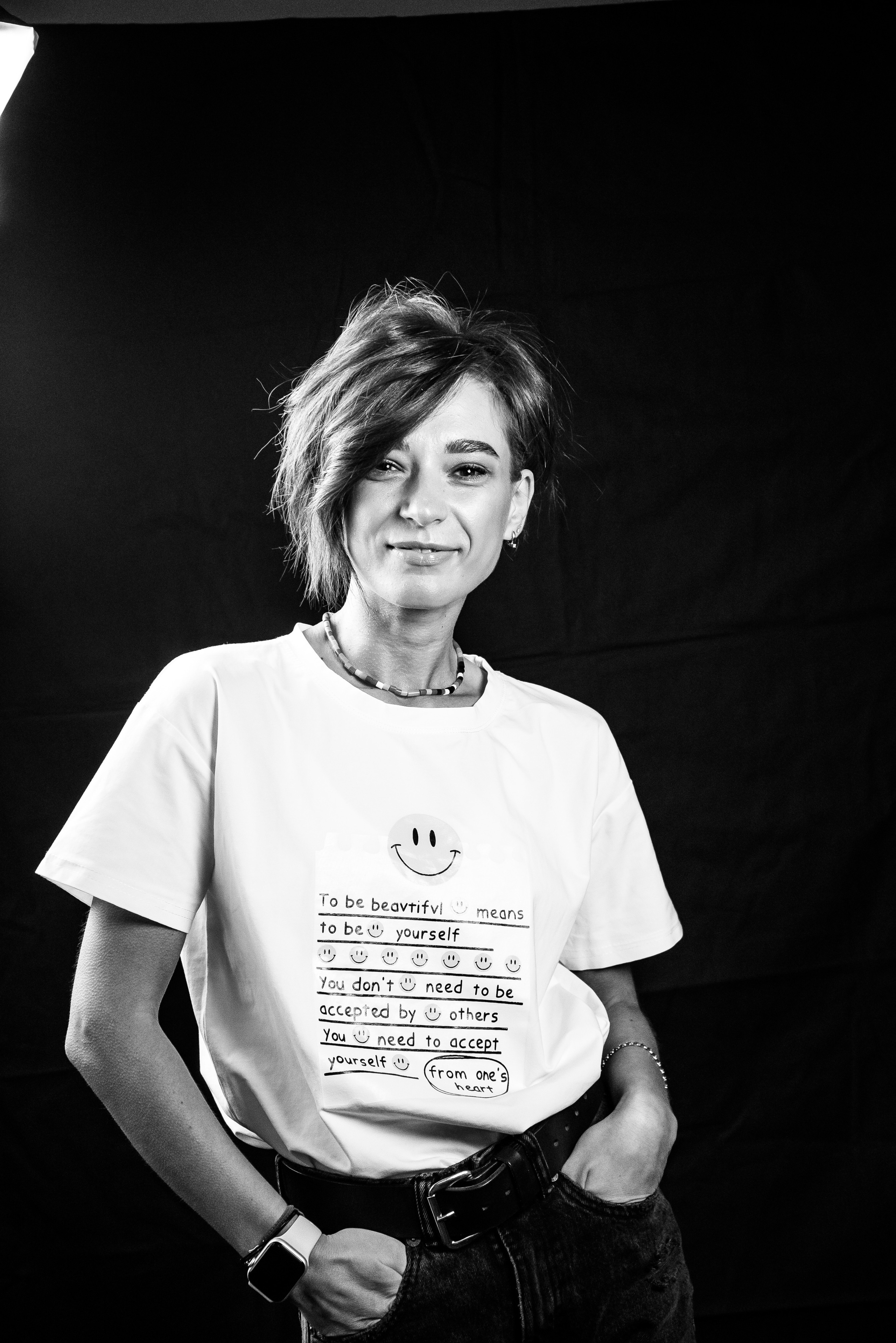 Фотосесія, як терапія. Чорно-білі портрети. Фотограф Анастасія Залужна | Манхайм