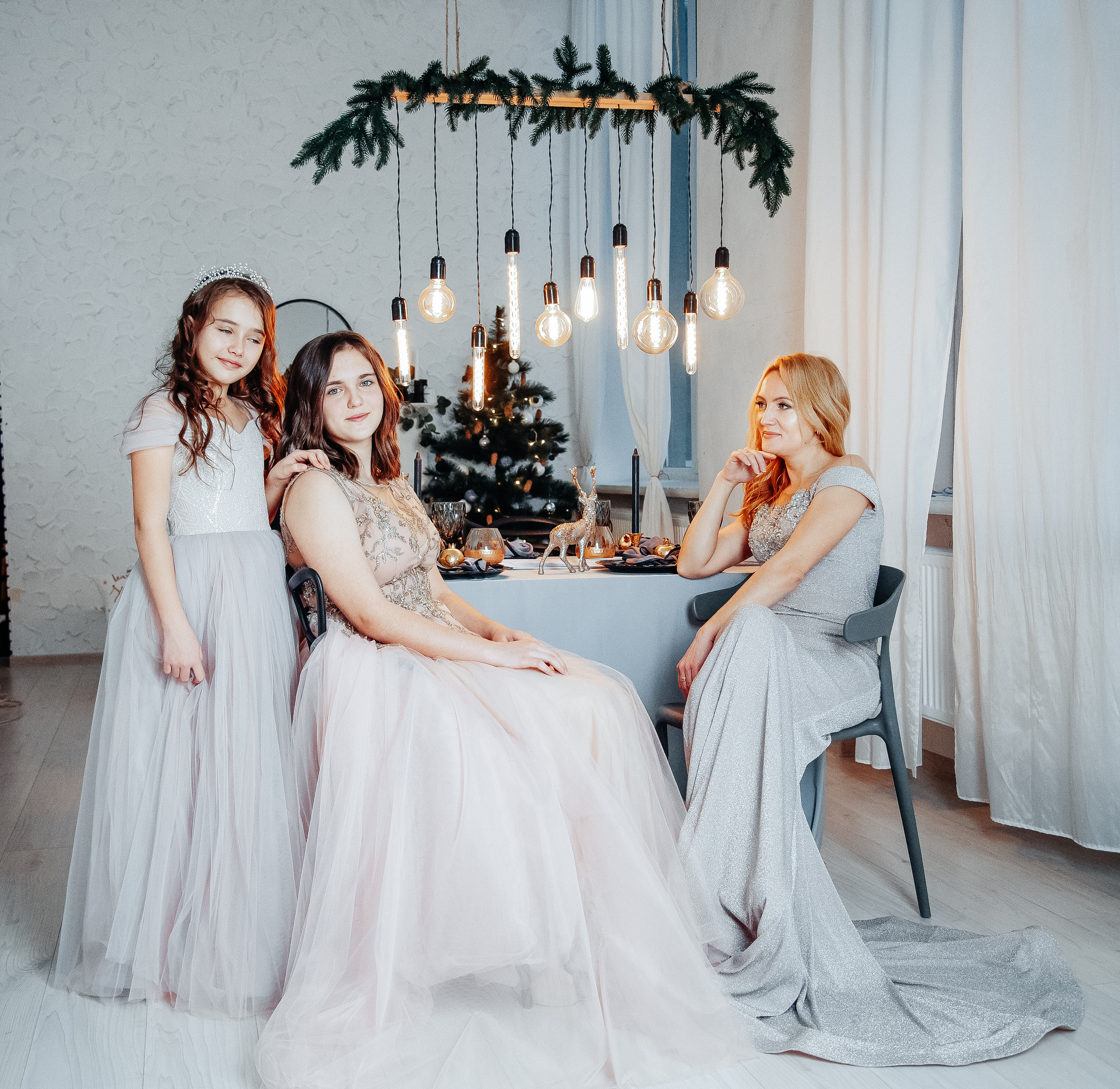 Фотосесія Тетяни з донечками. Фотограф Анастасія Залужна | Манхайм