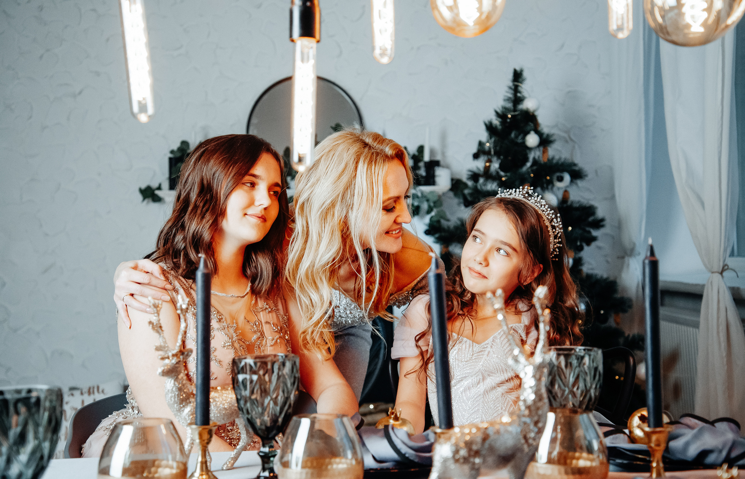 Фотосесія Тетяни з донечками. Фотограф Анастасія Залужна | Манхайм