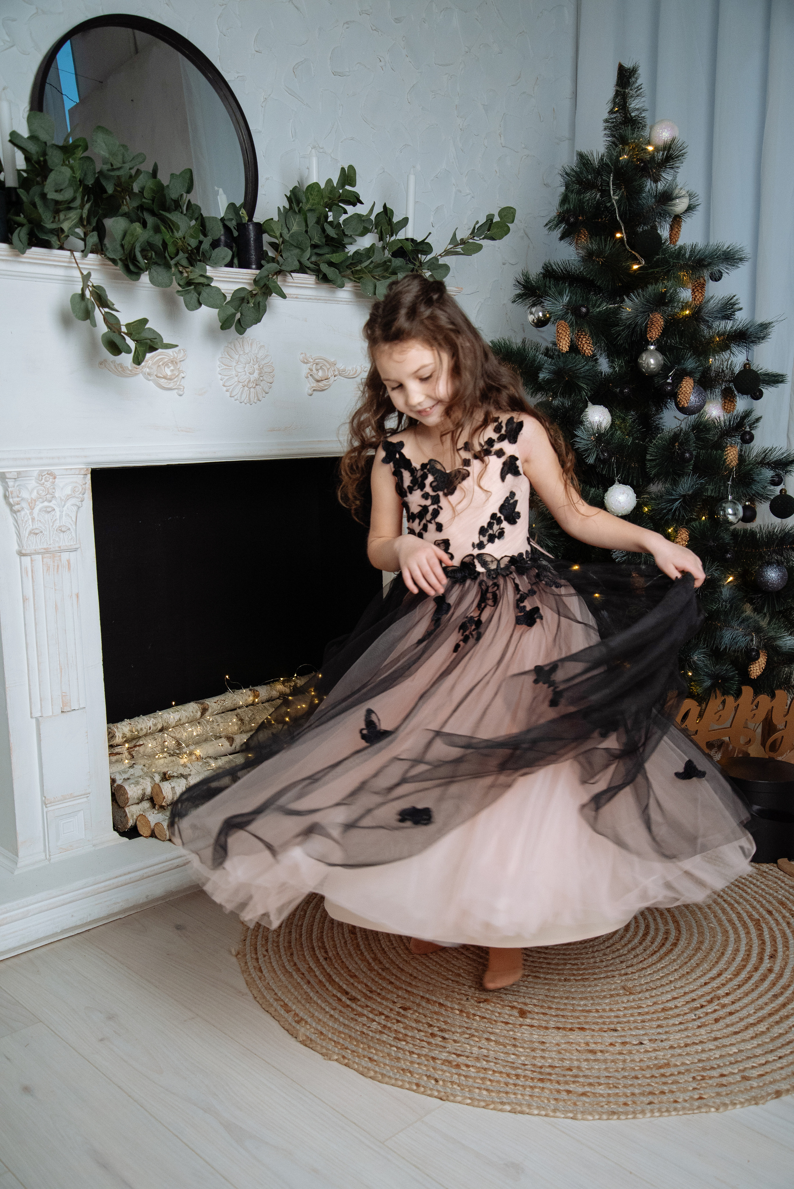 Новорічна фотосесія мами і донечки Житомир. Фотограф Анастасія Залужна | Манхайм