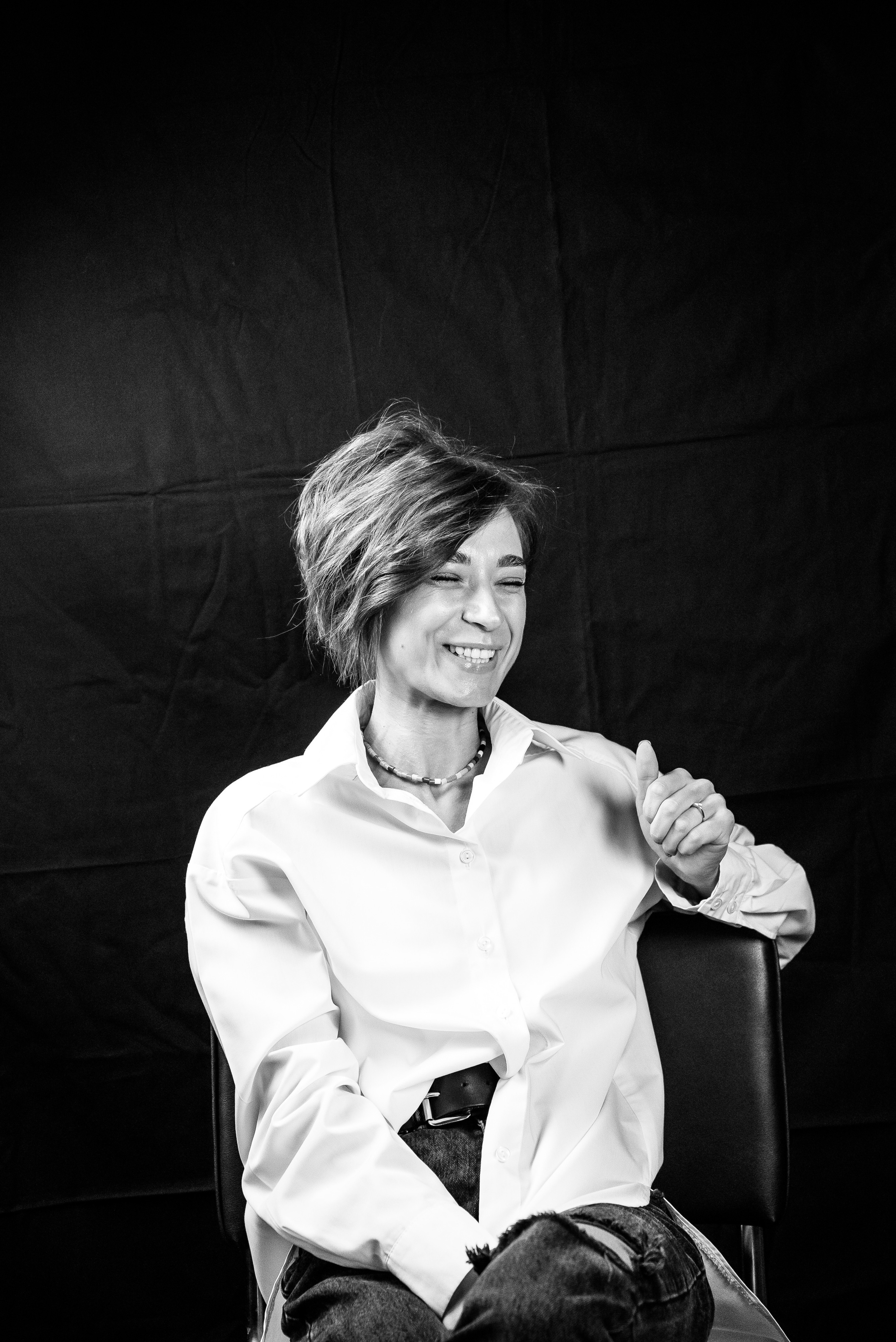 Фотосесія, як терапія. Чорно-білі портрети. Фотограф Анастасія Залужна | Манхайм