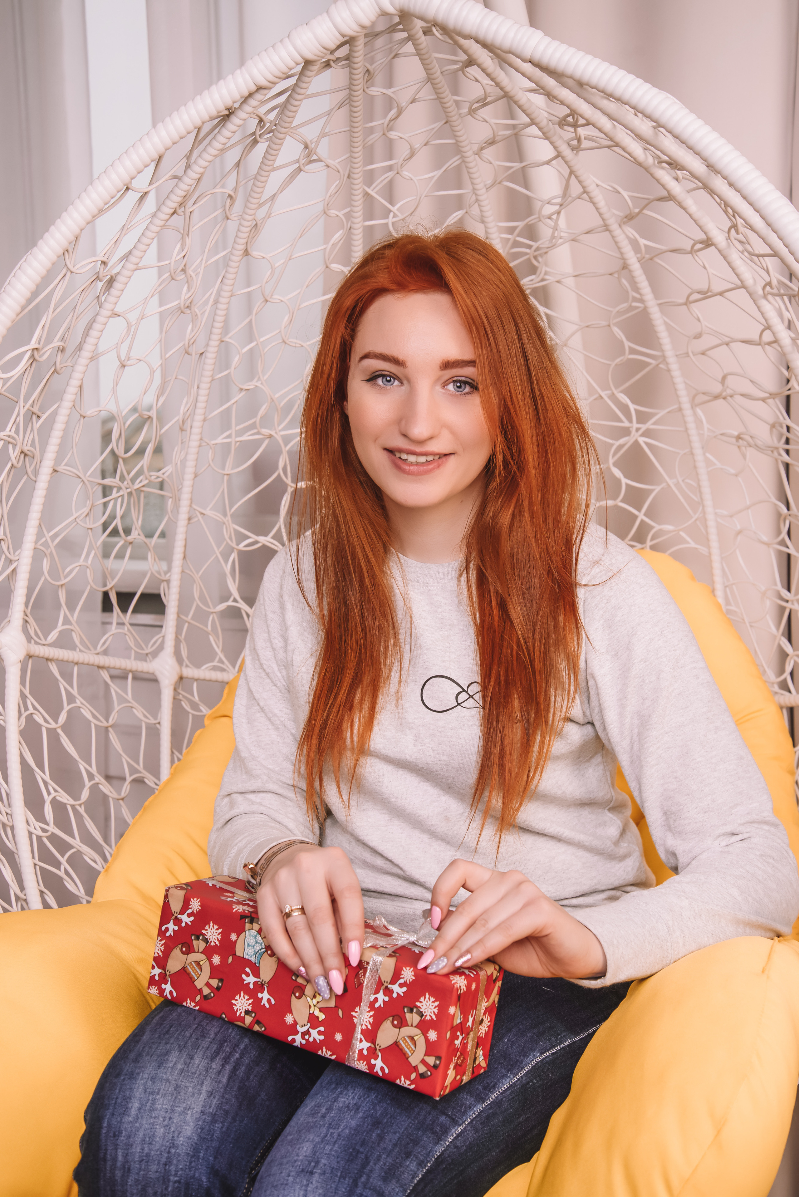 Сімейна новорічна фотосесія в студії. Anastasiia Zaluzhna Fotografin | Mannheim