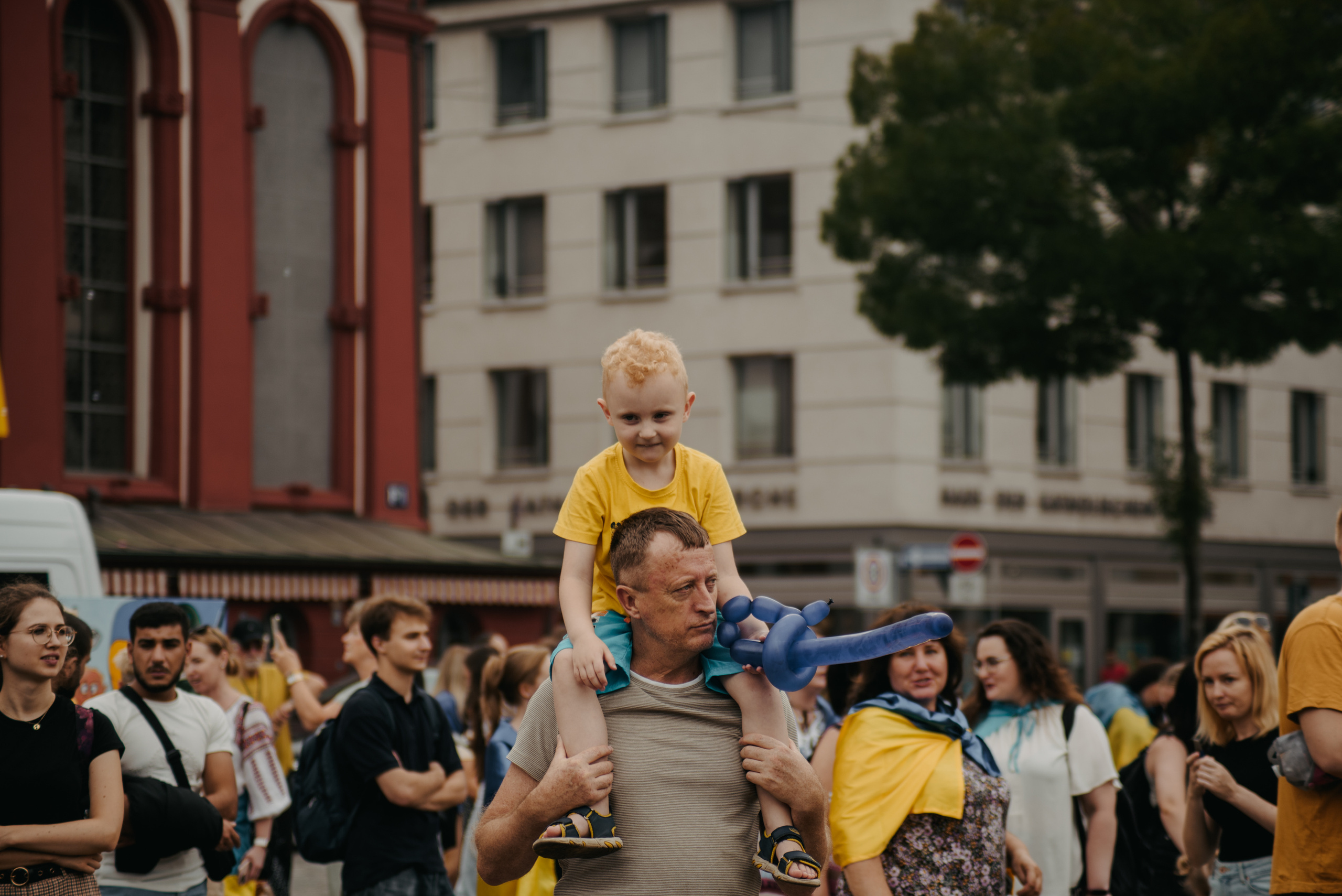 Die ukrainische Seele feiert den Unabhängigkeitstag. Фотограф Анастасія Залужна | Манхайм