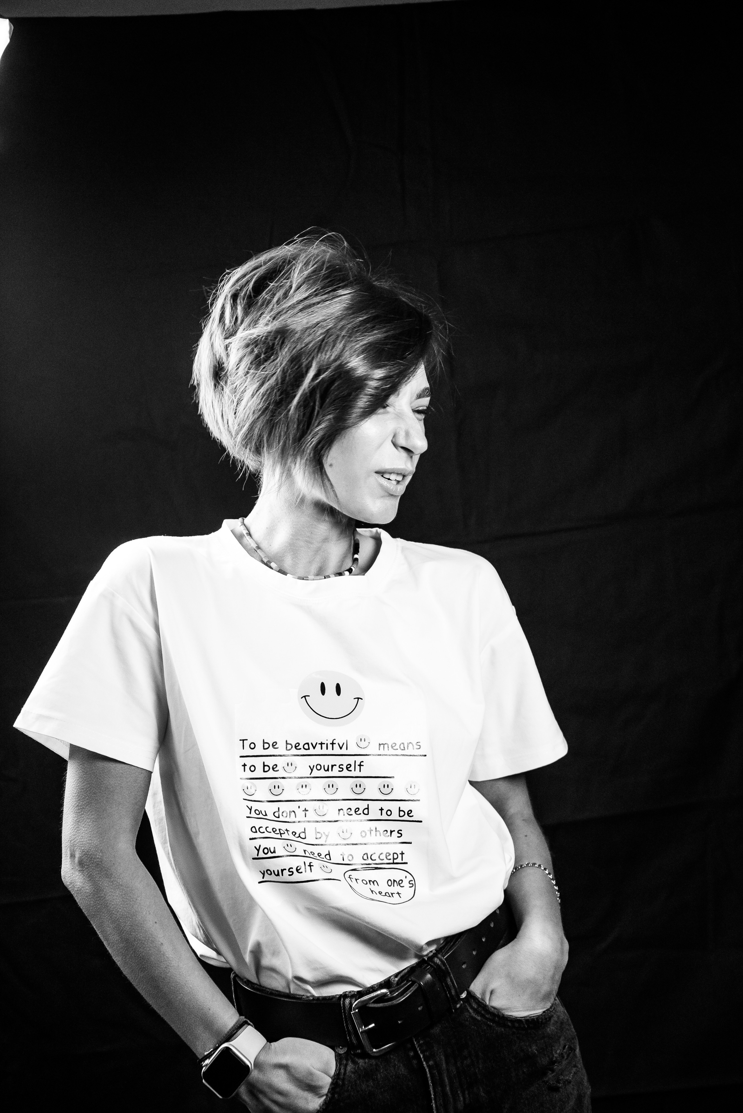 Фотосесія, як терапія. Чорно-білі портрети. Фотограф Анастасія Залужна | Манхайм