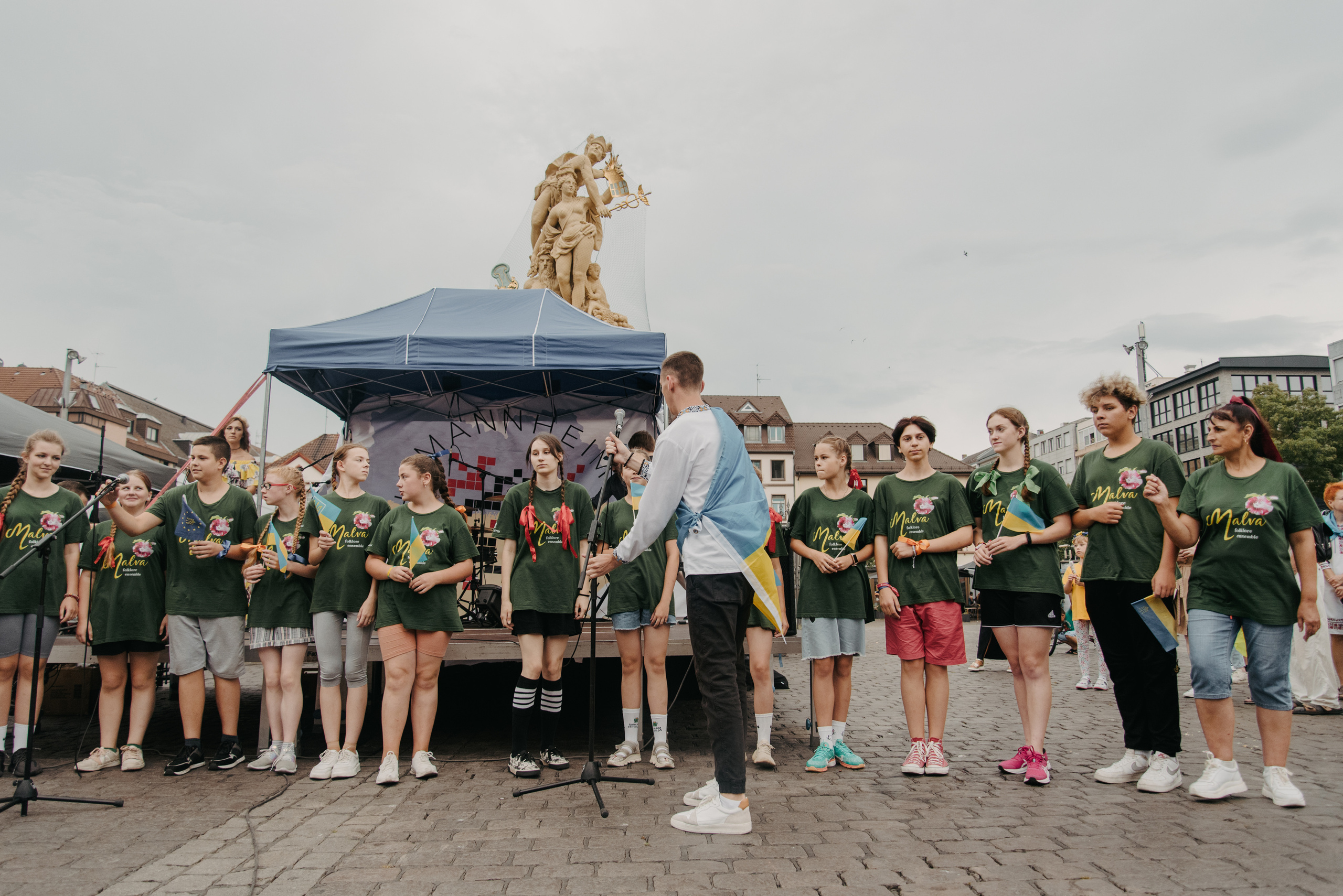 Die ukrainische Seele feiert den Unabhängigkeitstag. Фотограф Анастасія Залужна | Манхайм