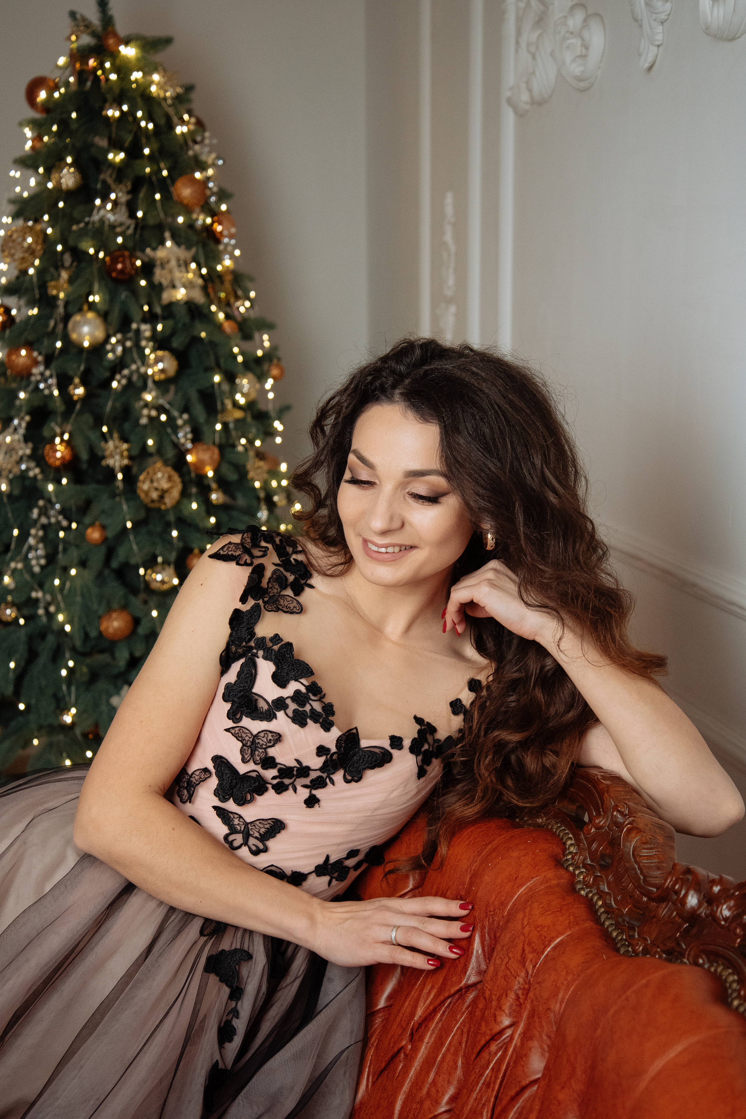 Новорічна фотосесія мами і донечки Житомир. Фотограф Анастасія Залужна | Манхайм